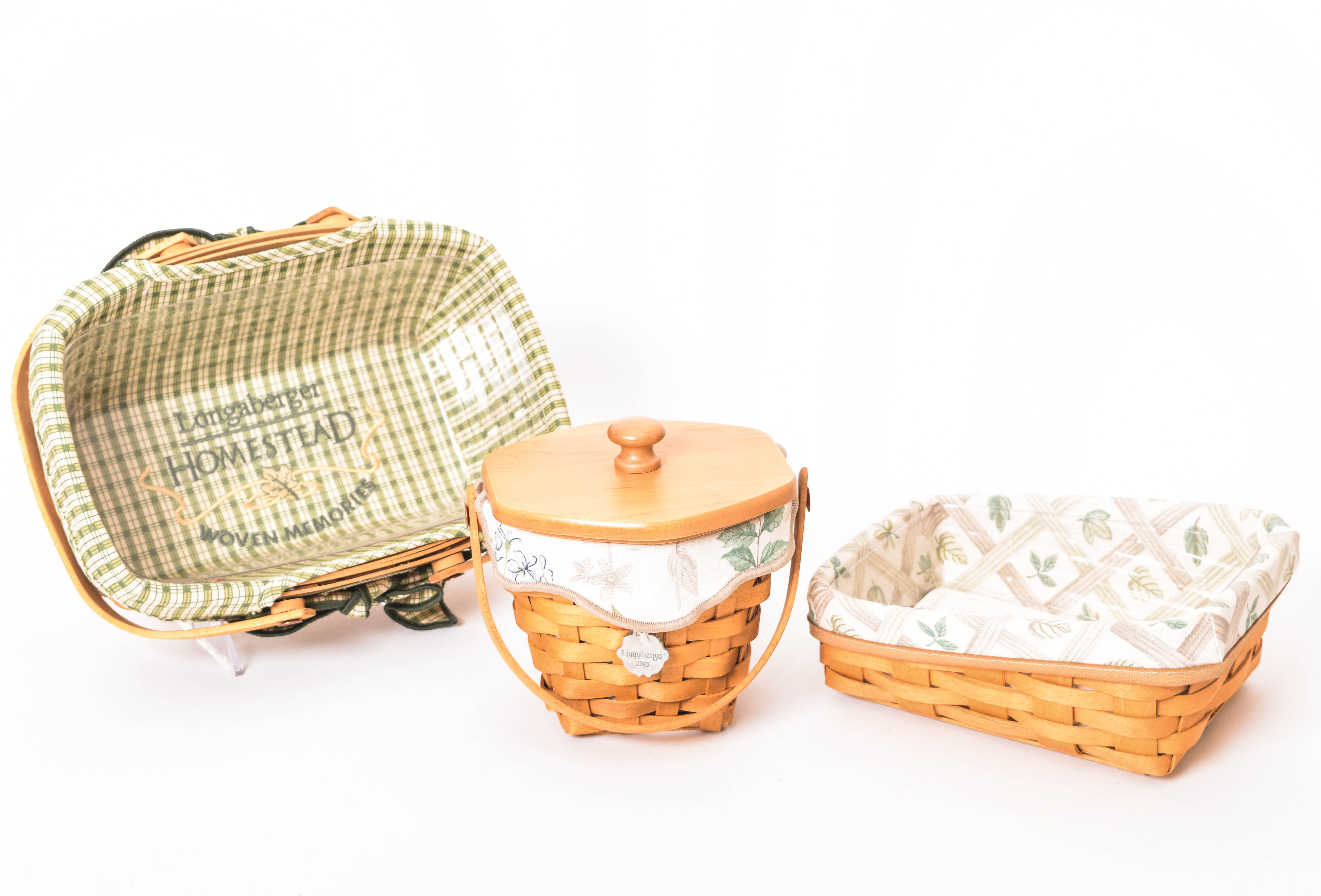 Longaberger Baskets and Folk Art Style Board Games