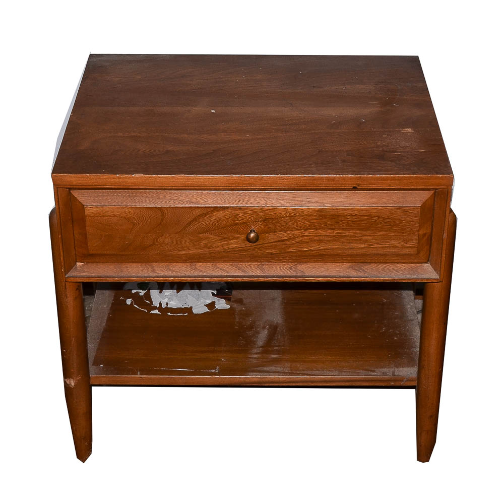 Mid Century Modern Nightstand by L.A. Period Furniture Mfg. Co.