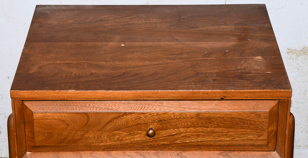 Mid Century Modern Nightstand by L.A. Period Furniture Mfg. Co.
