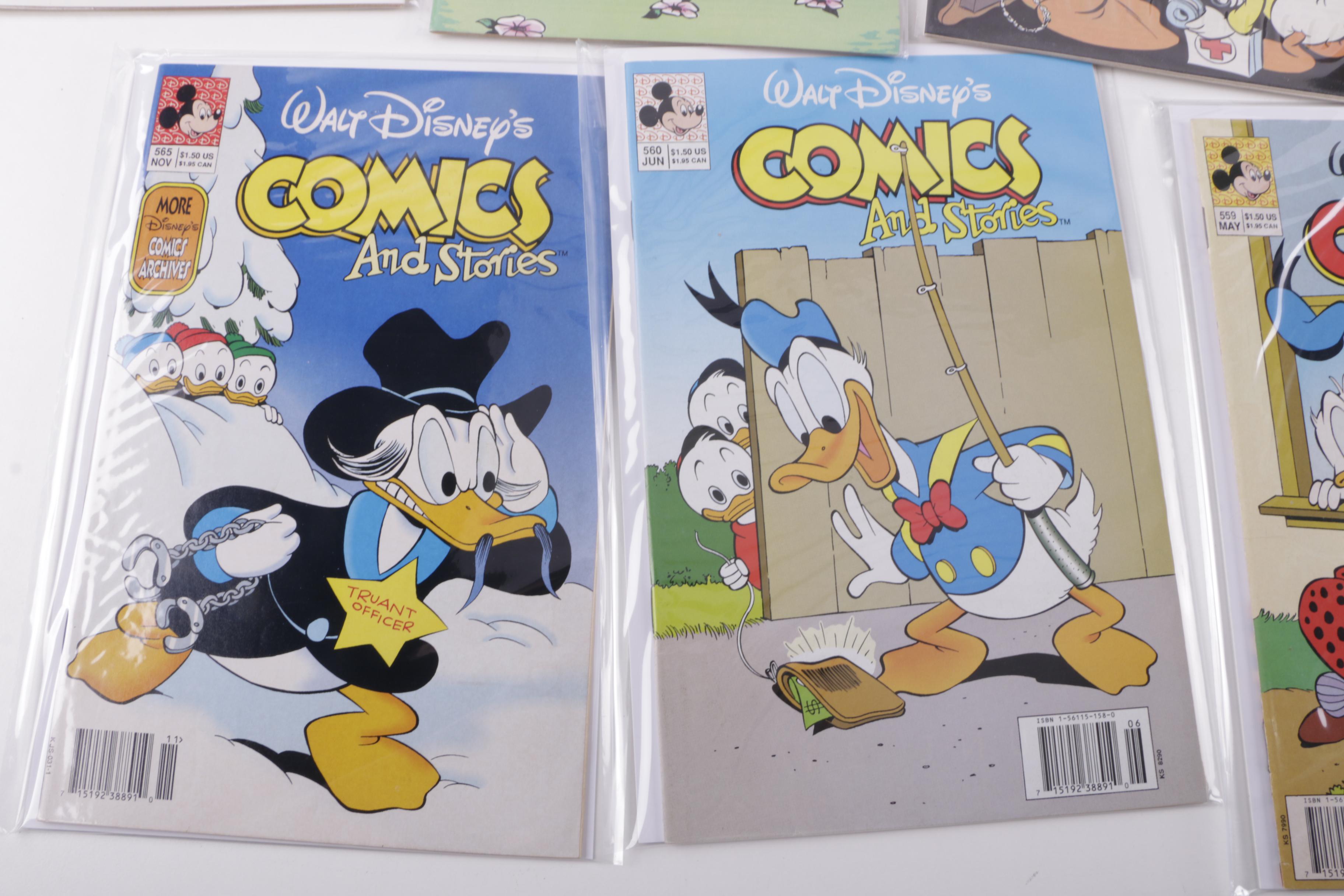 1970s–1990s "Walt Disney's Comics and Stories"