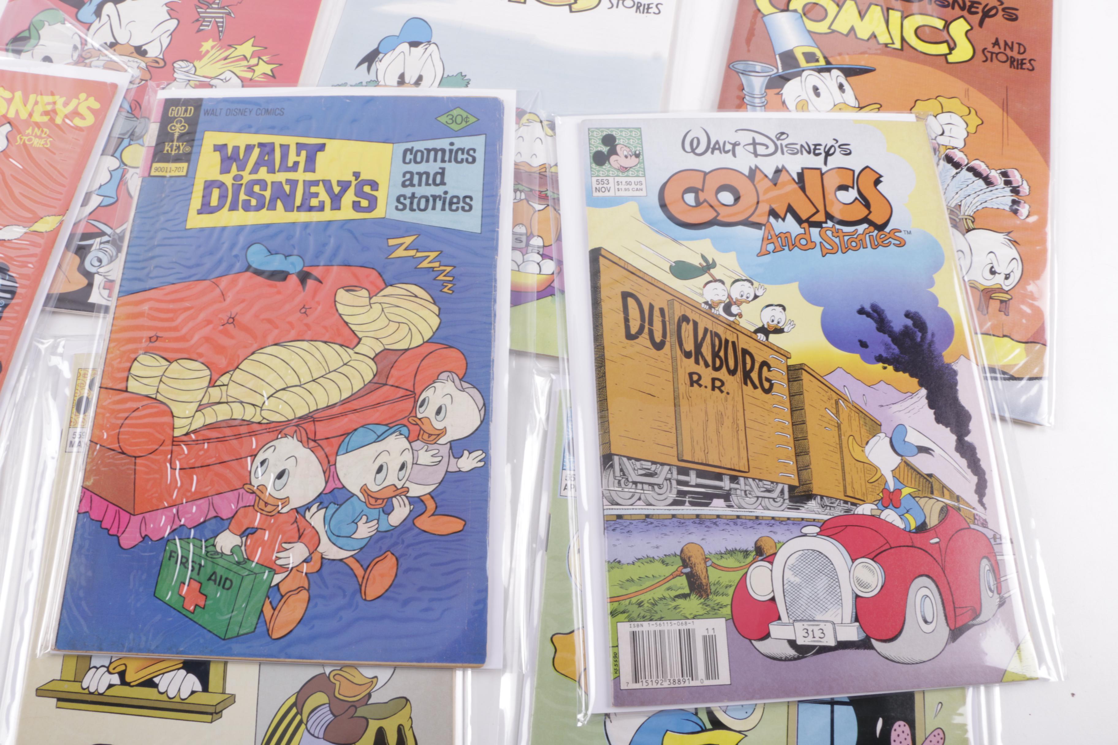 1970s–1990s "Walt Disney's Comics and Stories"