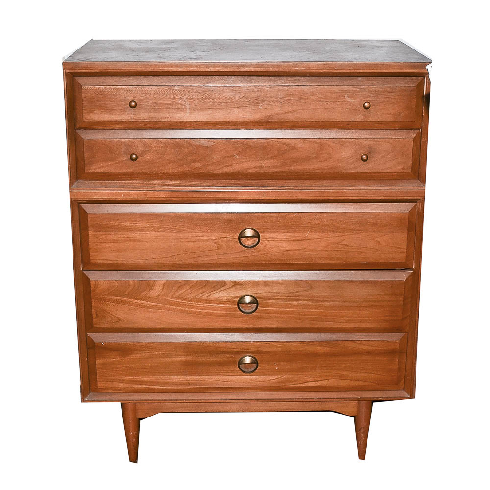Mid Century Modern Dresser by L.A. Period Furniture Mfg. Co.