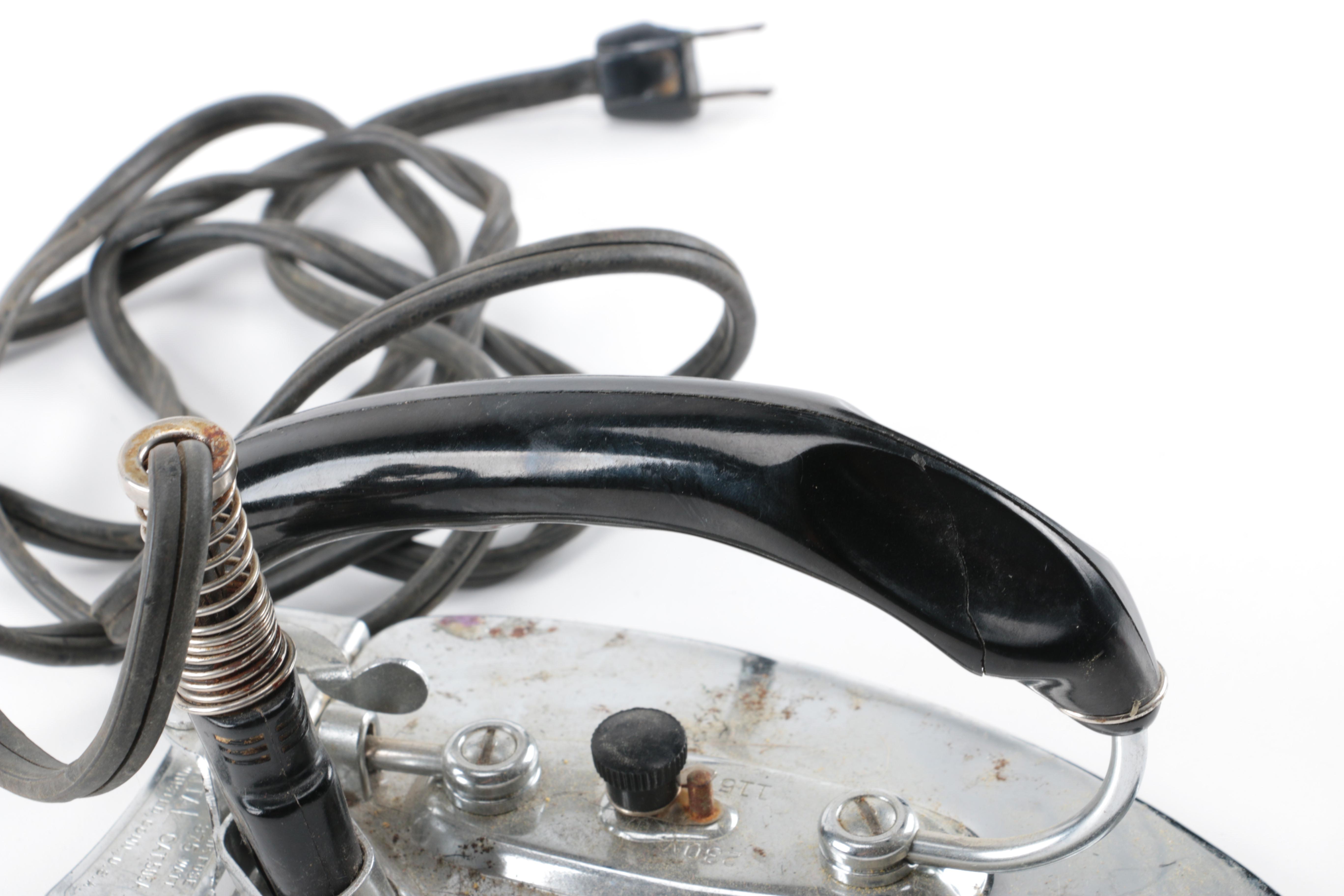 Vintage Electric Travel Irons