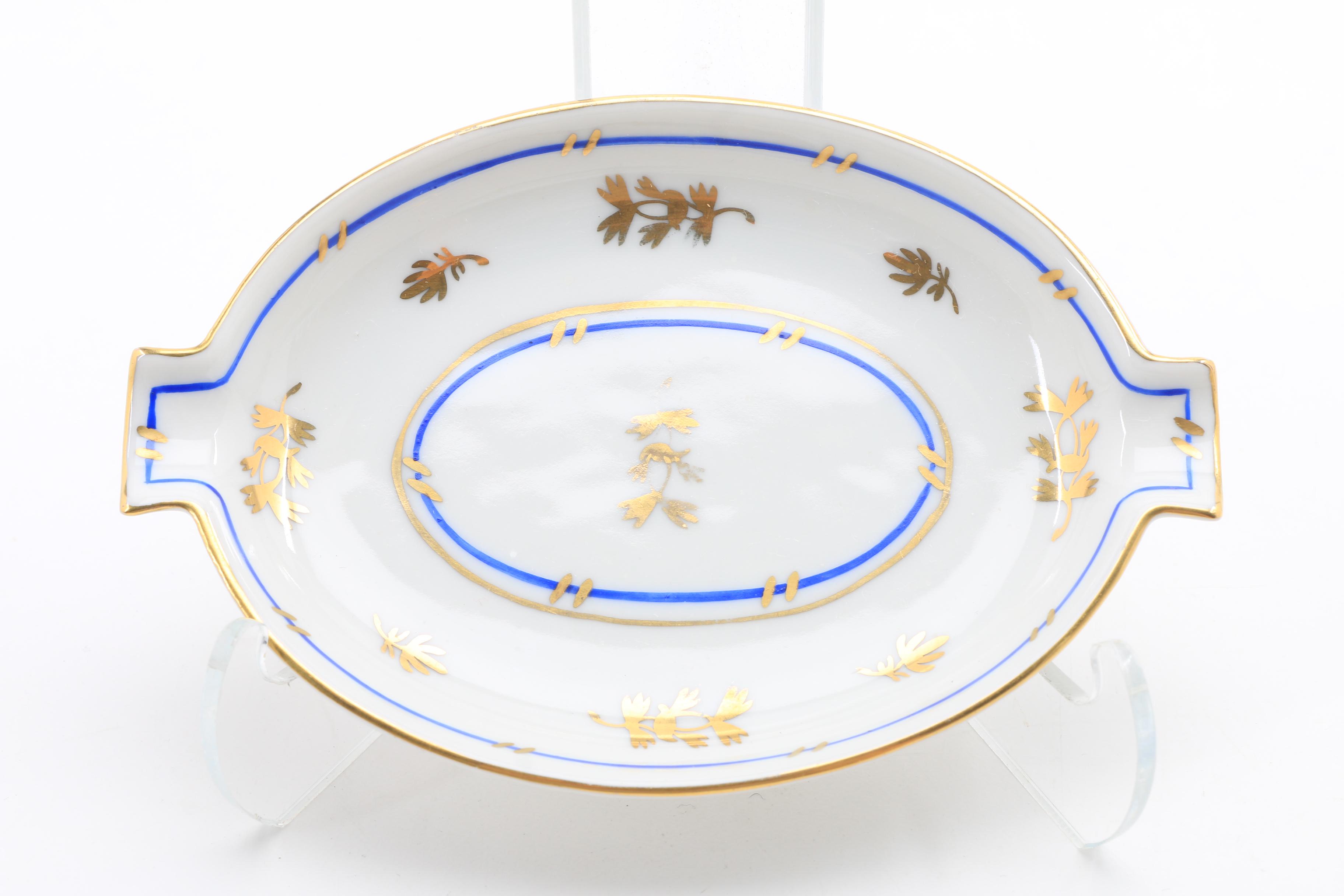 Assorted  Small Herend Dishes, Plates, Urns, and Baskets