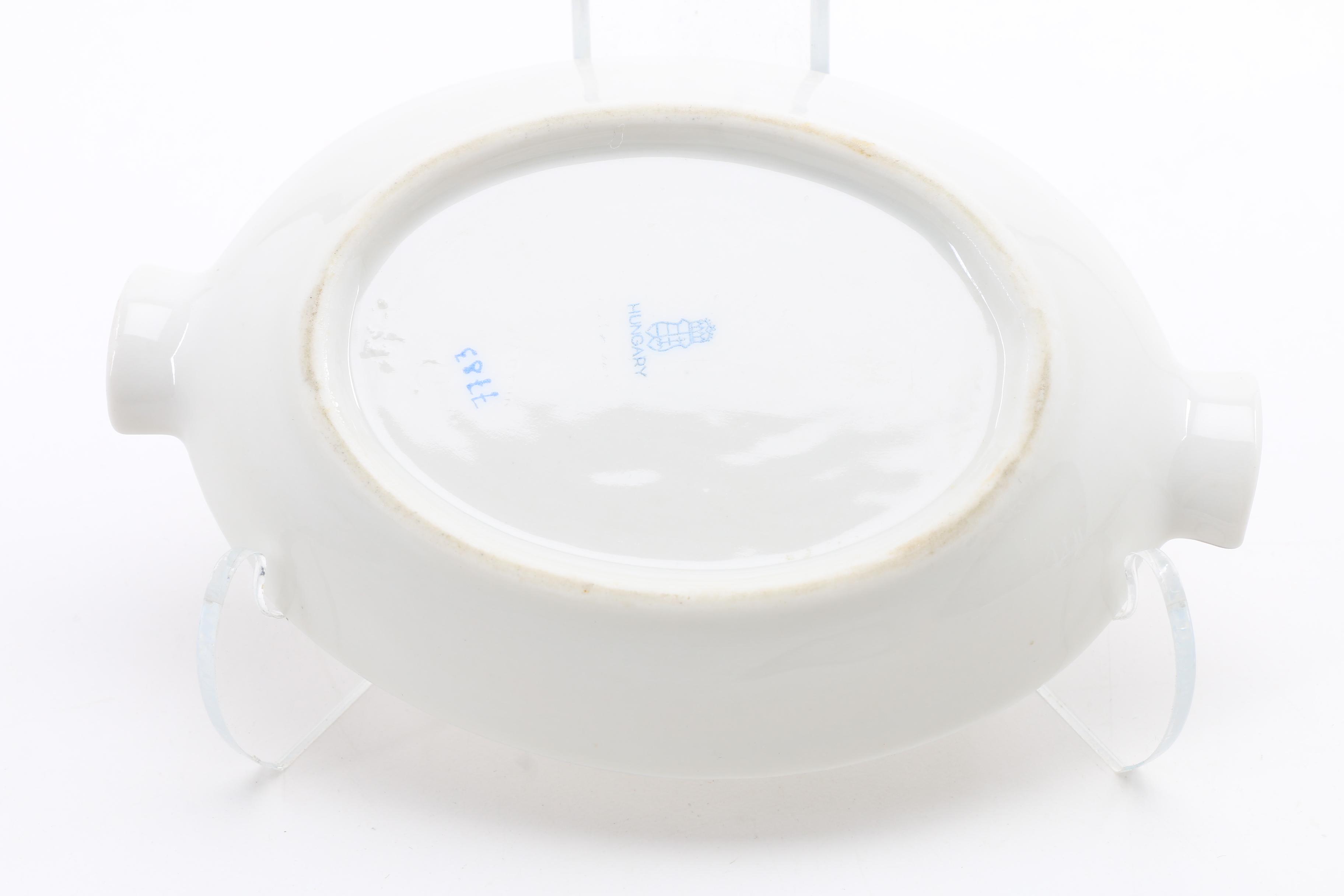 Assorted  Small Herend Dishes, Plates, Urns, and Baskets