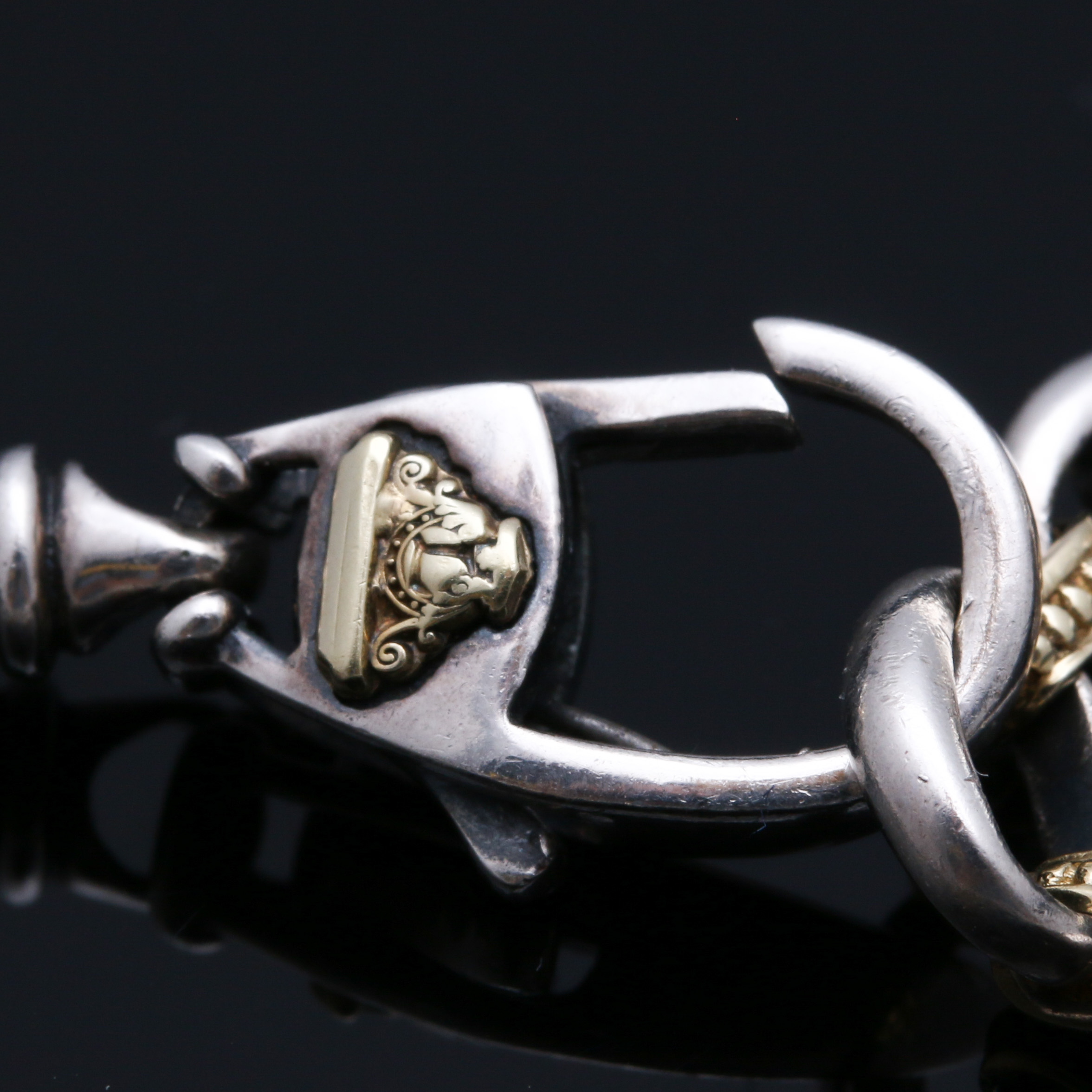 Lagos Sterling Silver & 18K Cultured Pearl Necklace