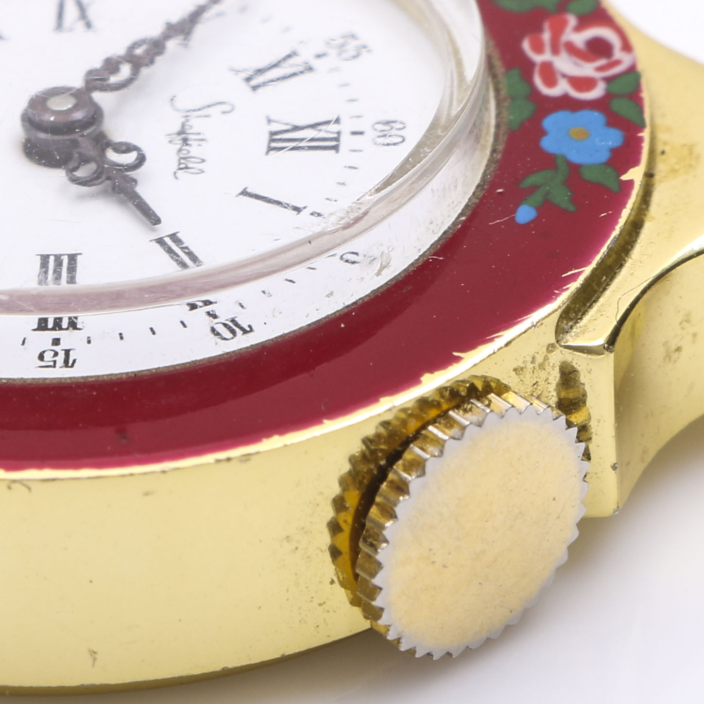 Gold Tone Pendant Watches Including Sheffield and Pepsi-Cola