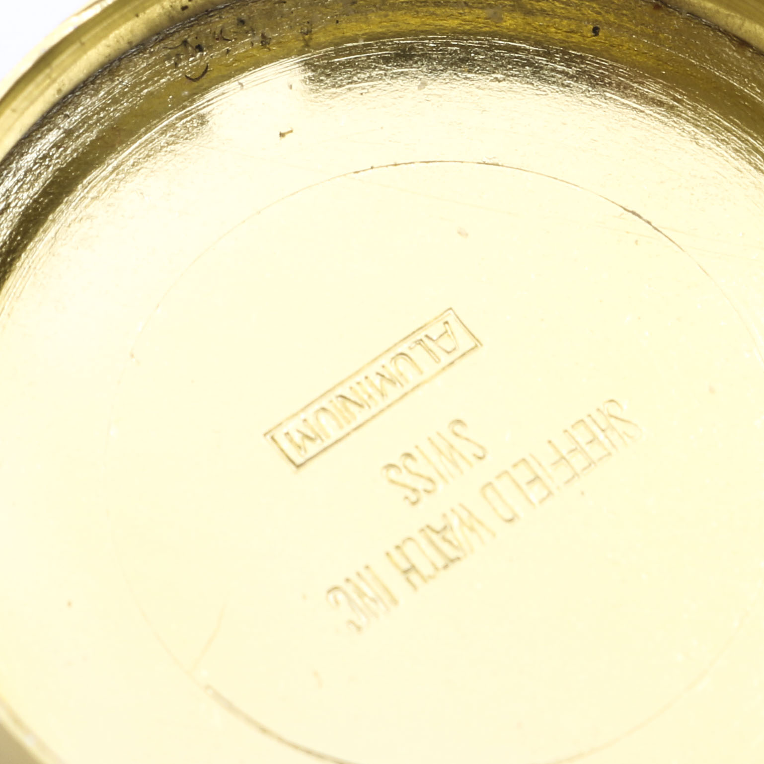 Gold Tone Pendant Watches Including Sheffield and Pepsi-Cola