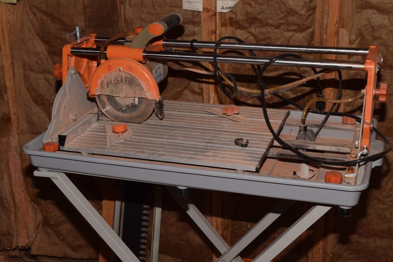 7" Bridge Tile Saw by Chicago Electric Power Tools