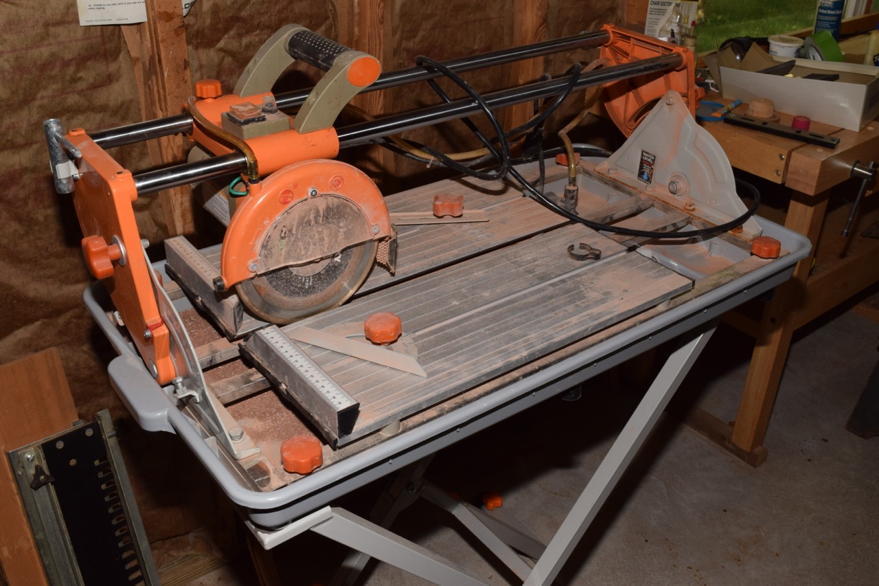 7" Bridge Tile Saw by Chicago Electric Power Tools