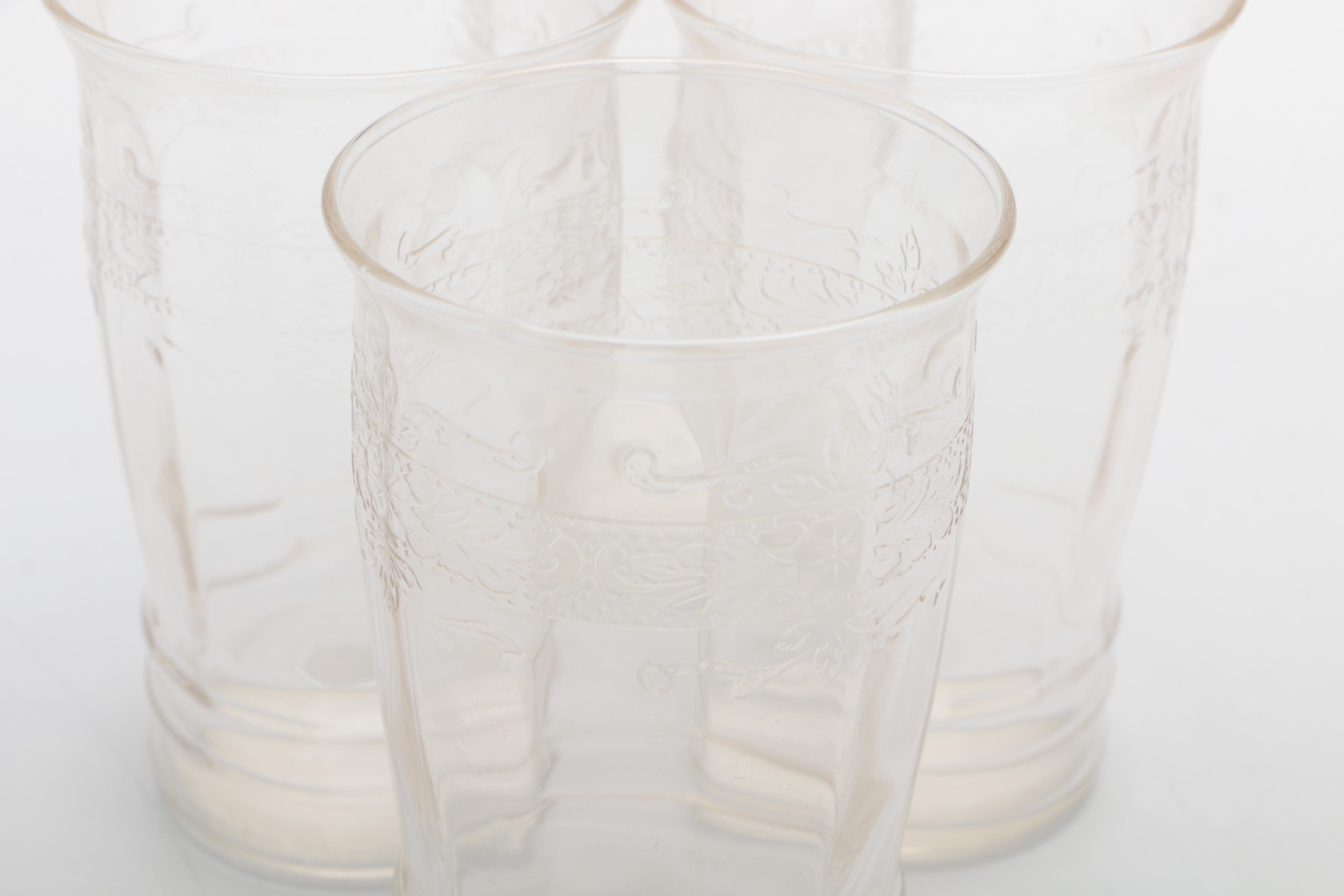 Vintage Drinking Glasses and Vases