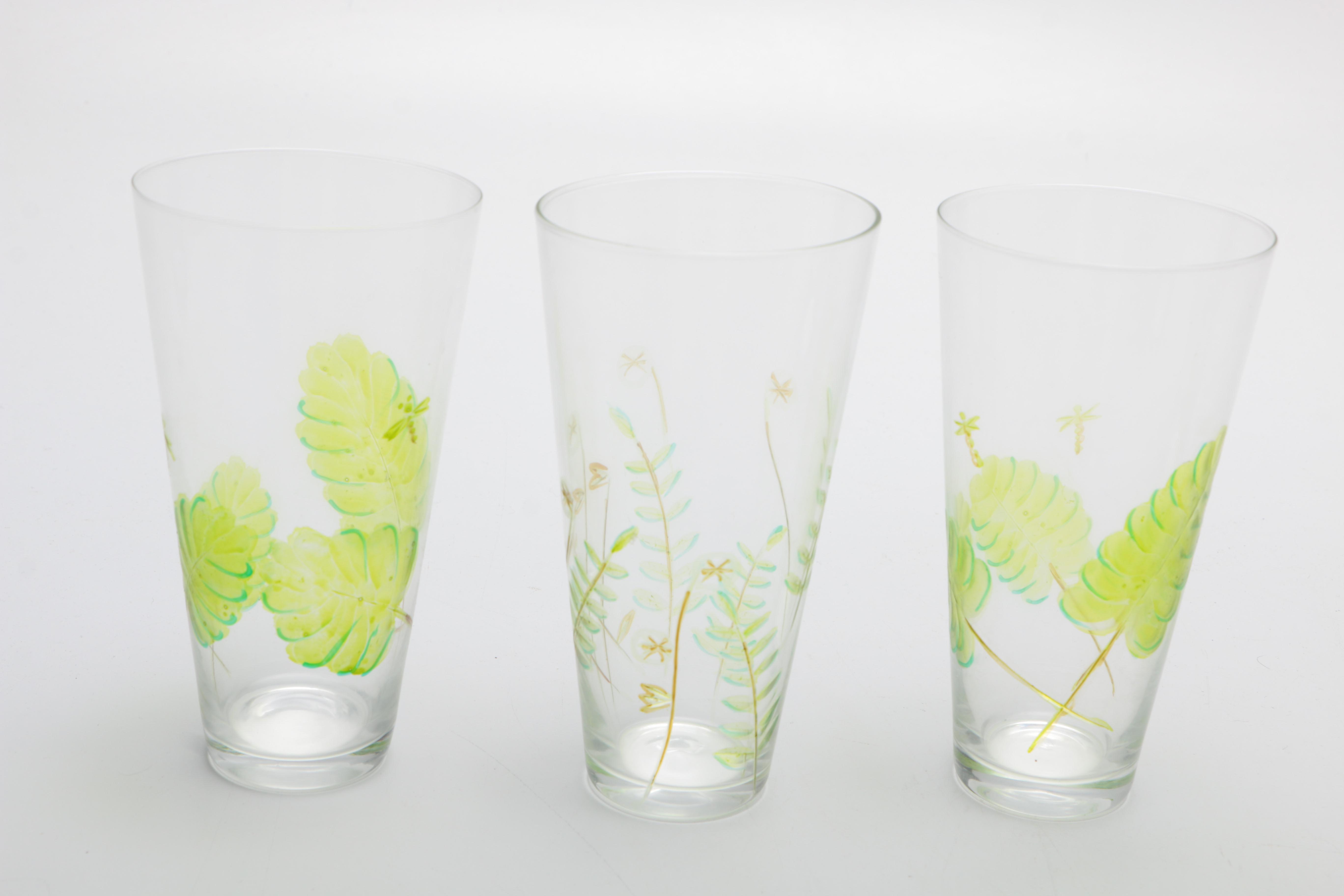 Vintage Drinking Glasses and Vases