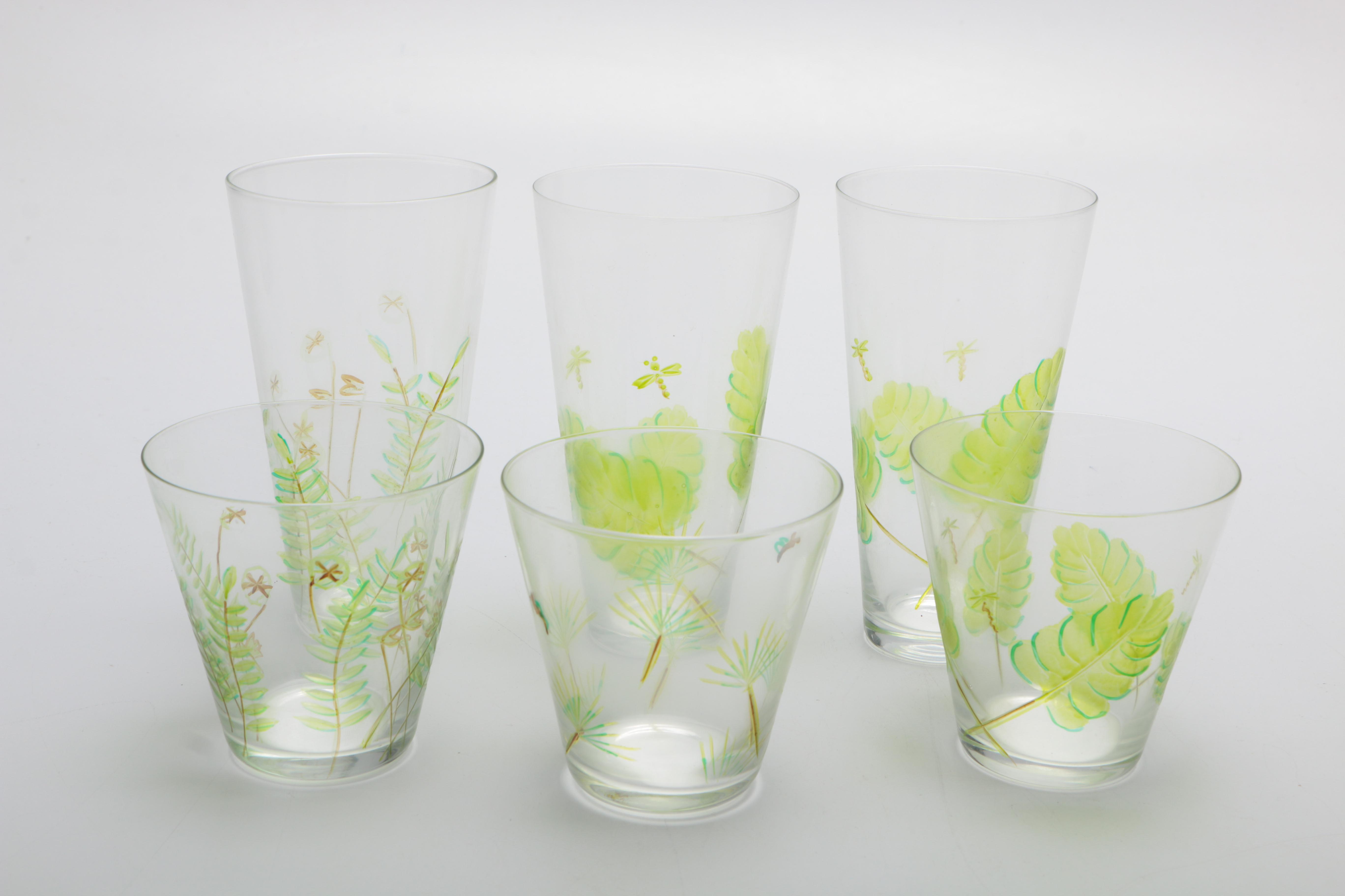 Vintage Drinking Glasses and Vases