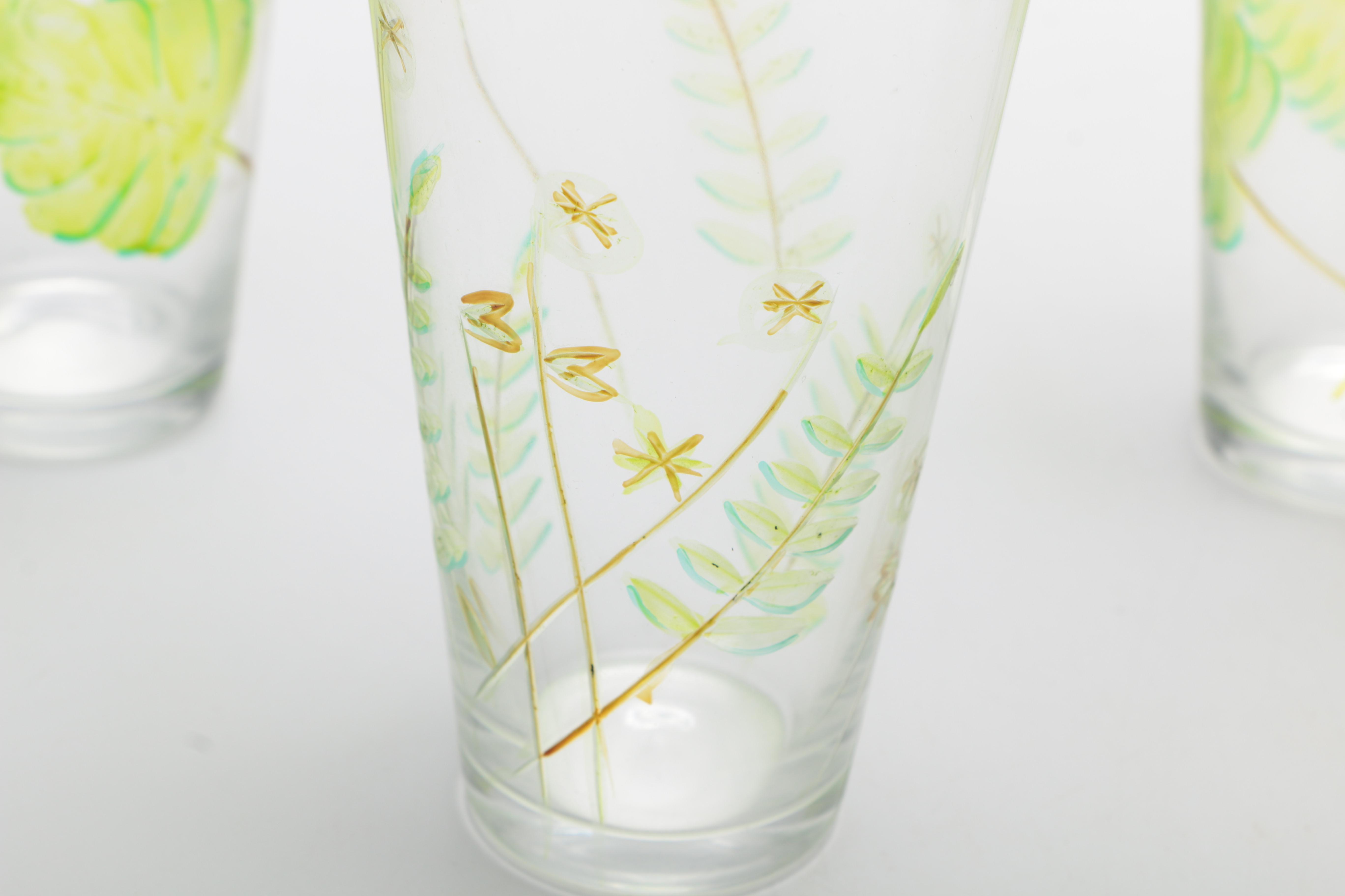 Vintage Drinking Glasses and Vases