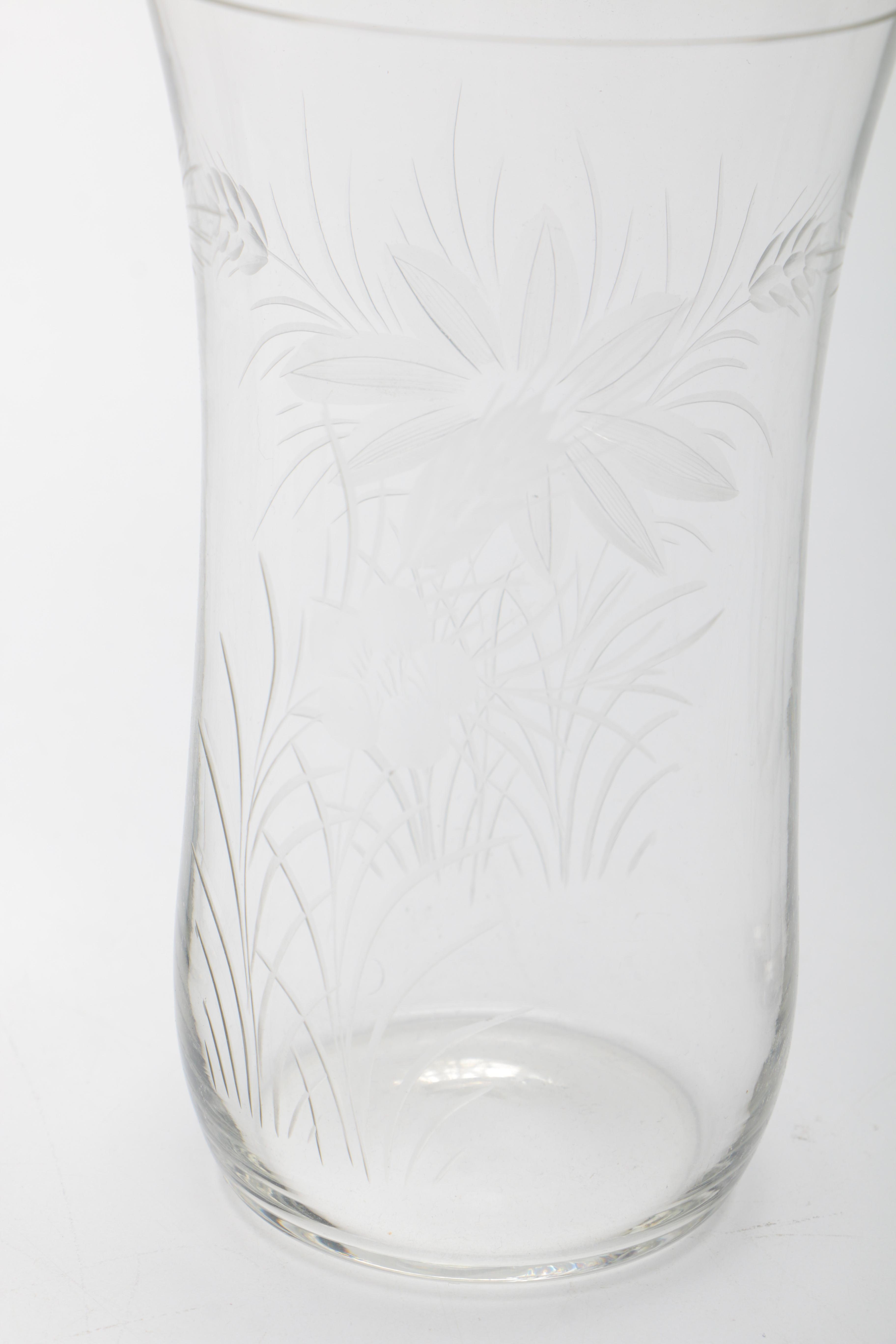 Vintage Drinking Glasses and Vases