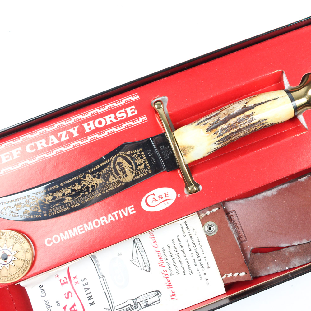 Case Chief Crazy Horse Commemorative Knife