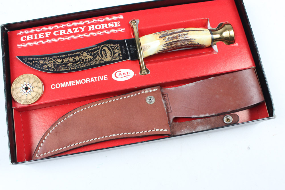 Case Chief Crazy Horse Commemorative Knife