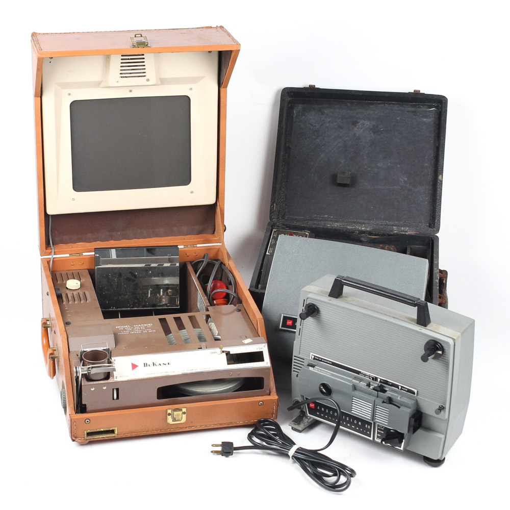 Vintage DuKane, Univex and Ansovision Projectors