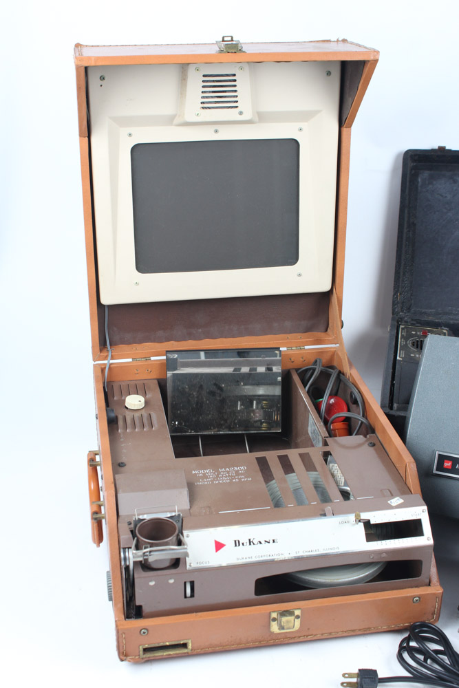 Vintage DuKane, Univex and Ansovision Projectors