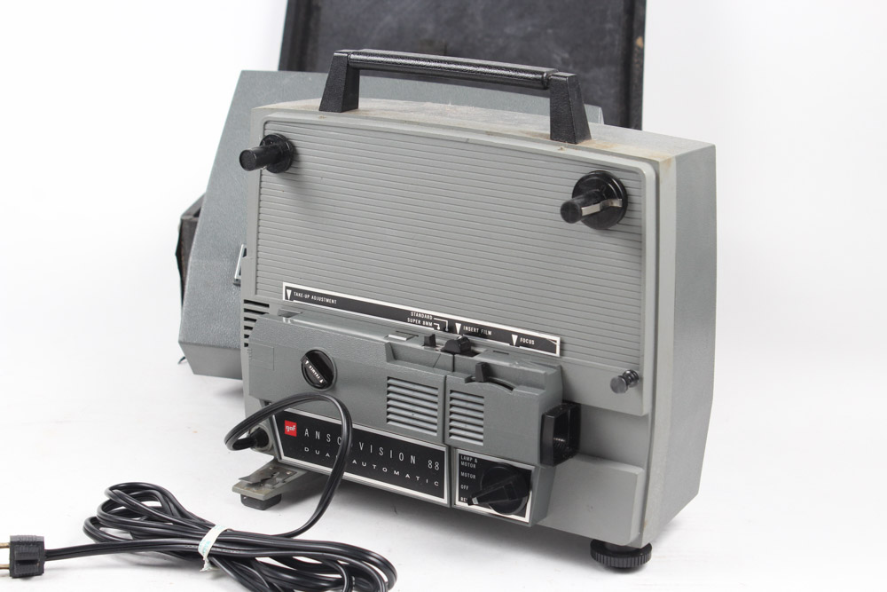 Vintage DuKane, Univex and Ansovision Projectors