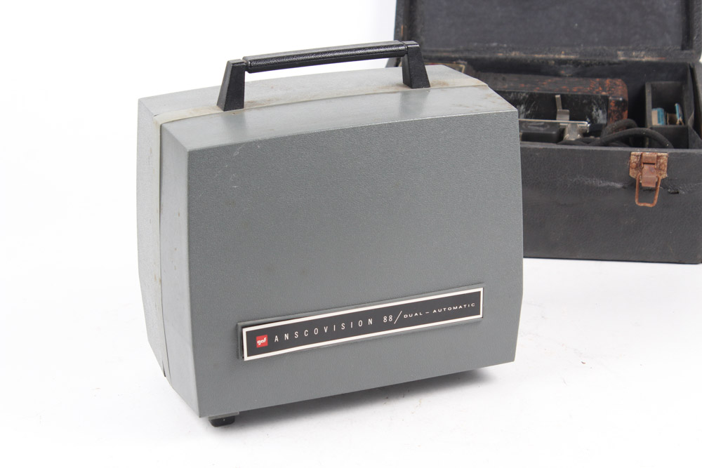 Vintage DuKane, Univex and Ansovision Projectors