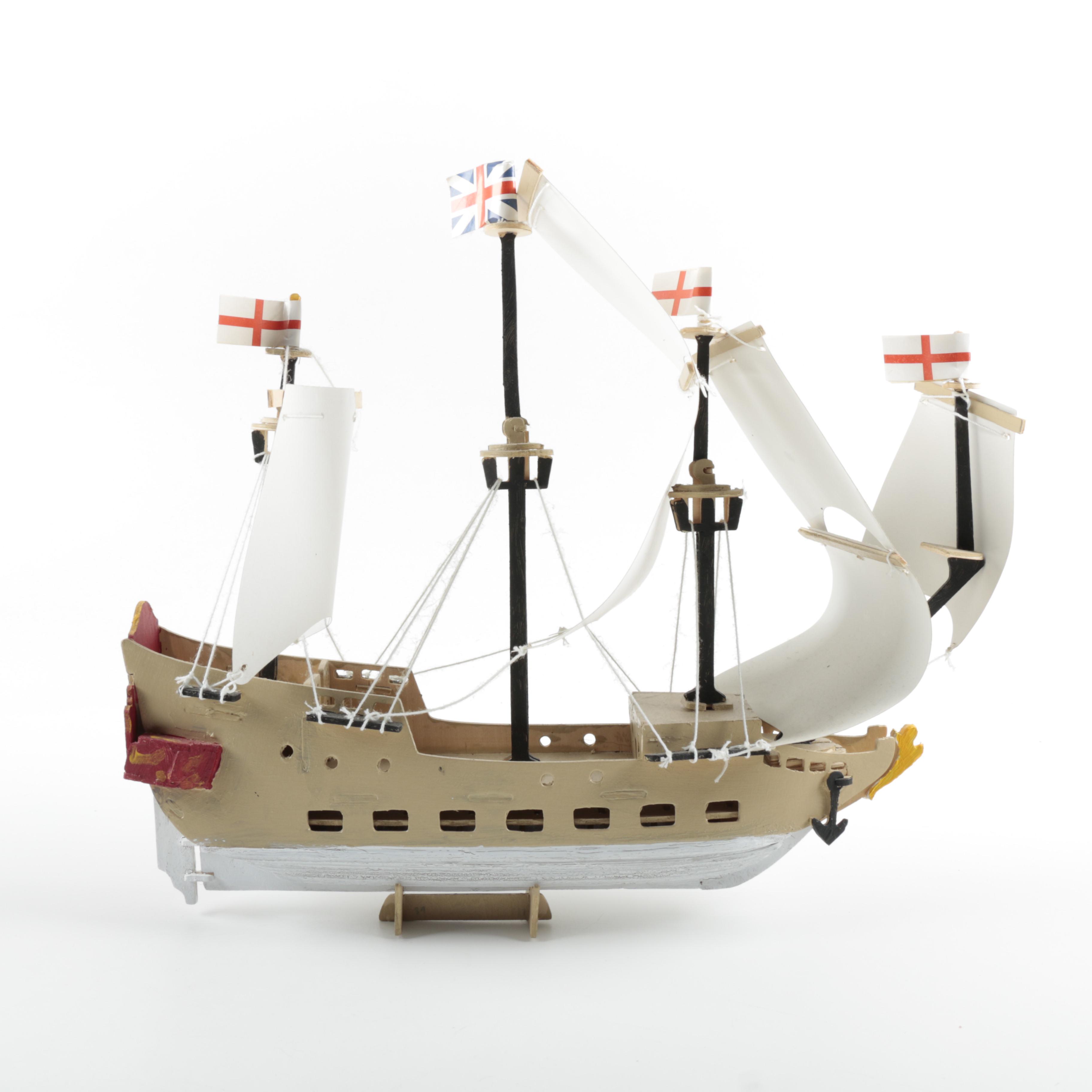 Galleon Miniature Model