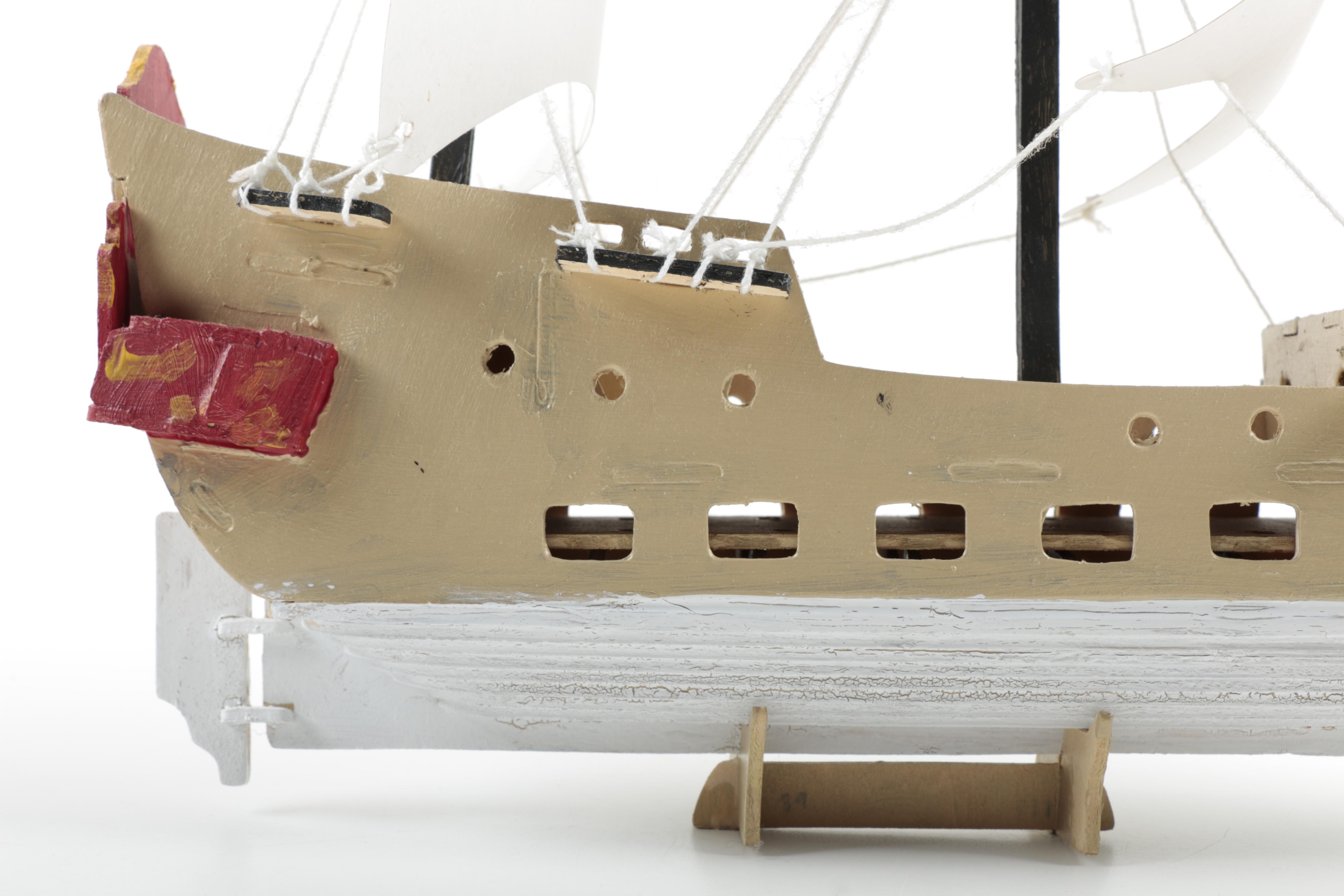 Galleon Miniature Model