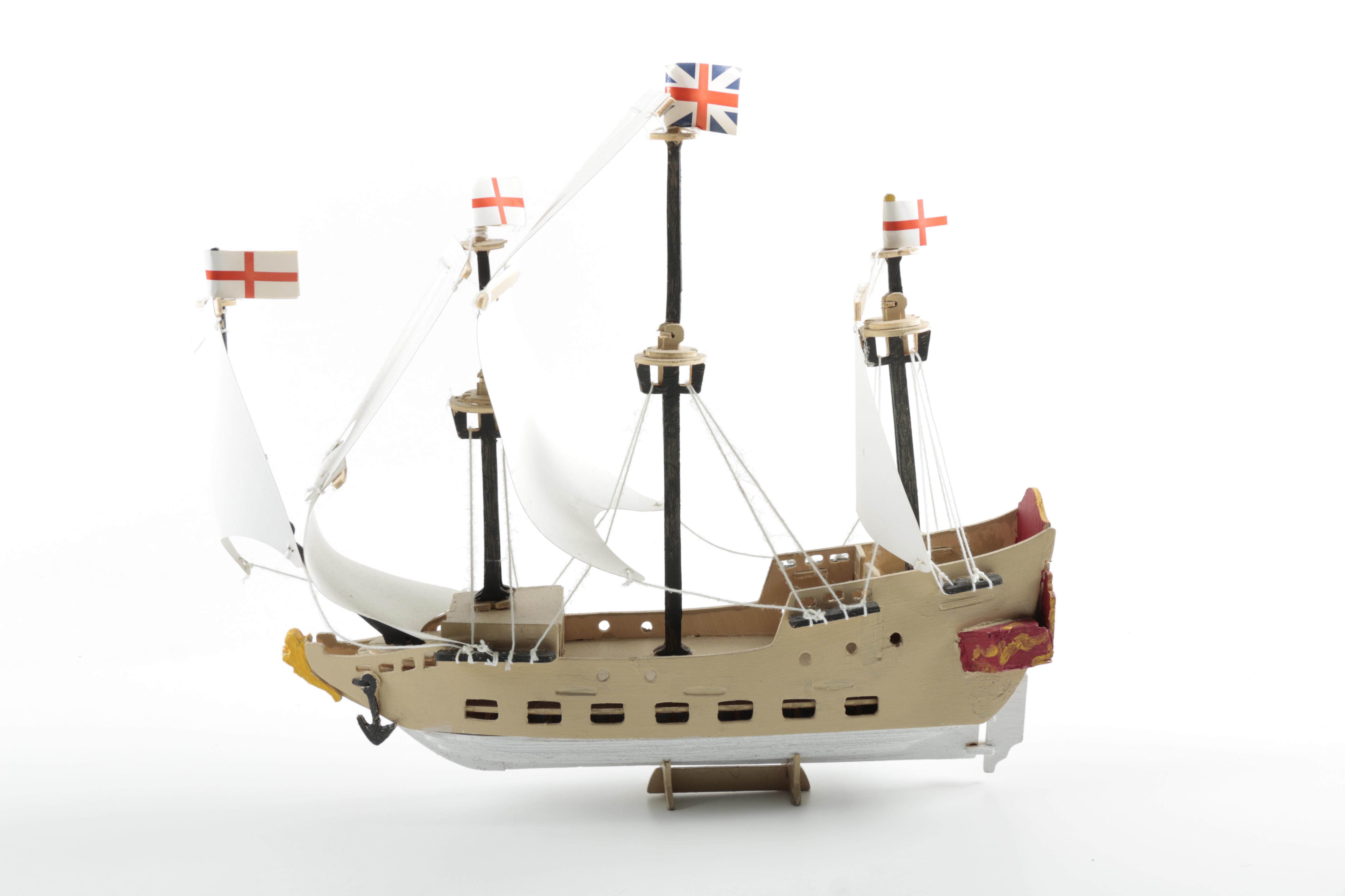 Galleon Miniature Model