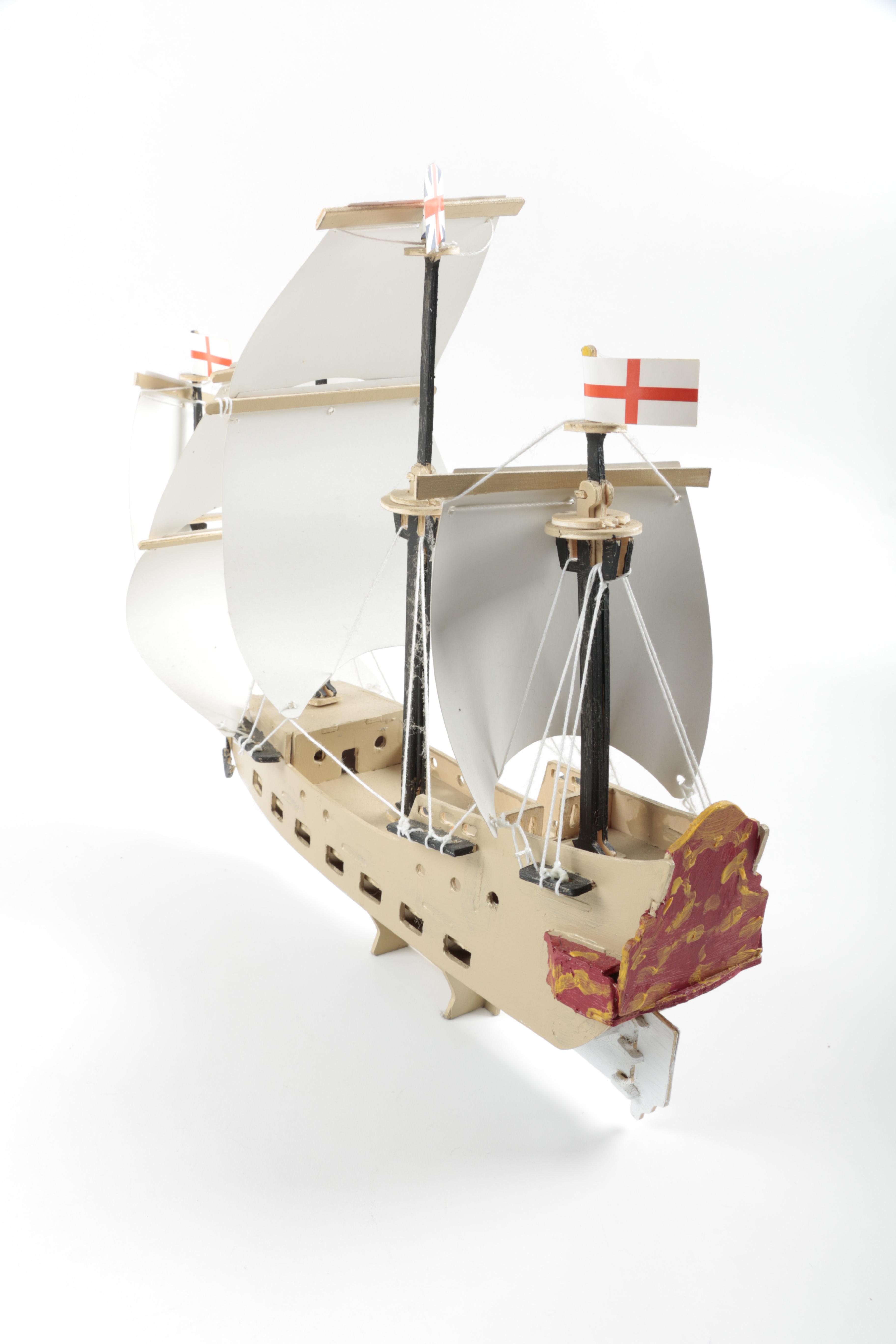 Galleon Miniature Model