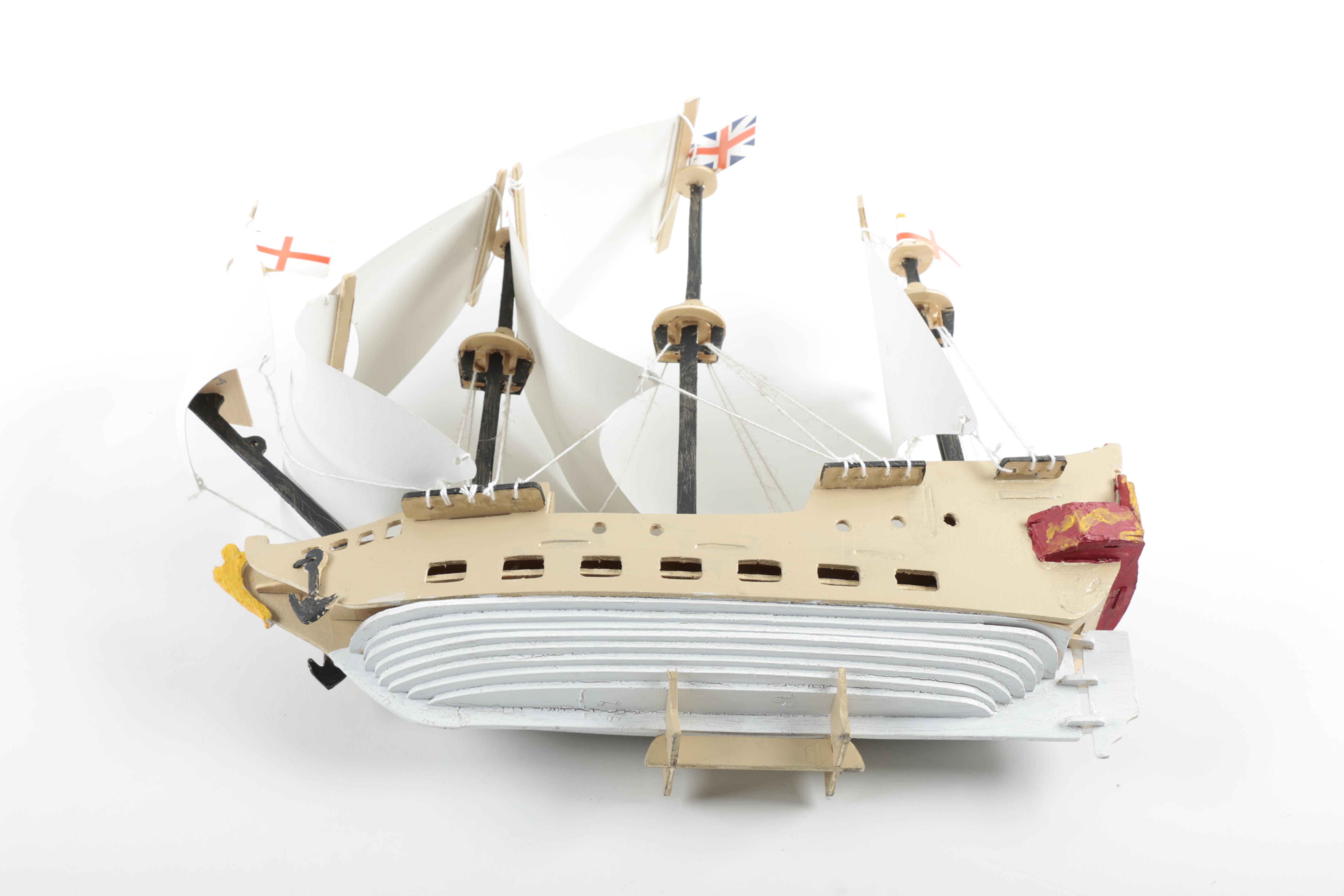 Galleon Miniature Model