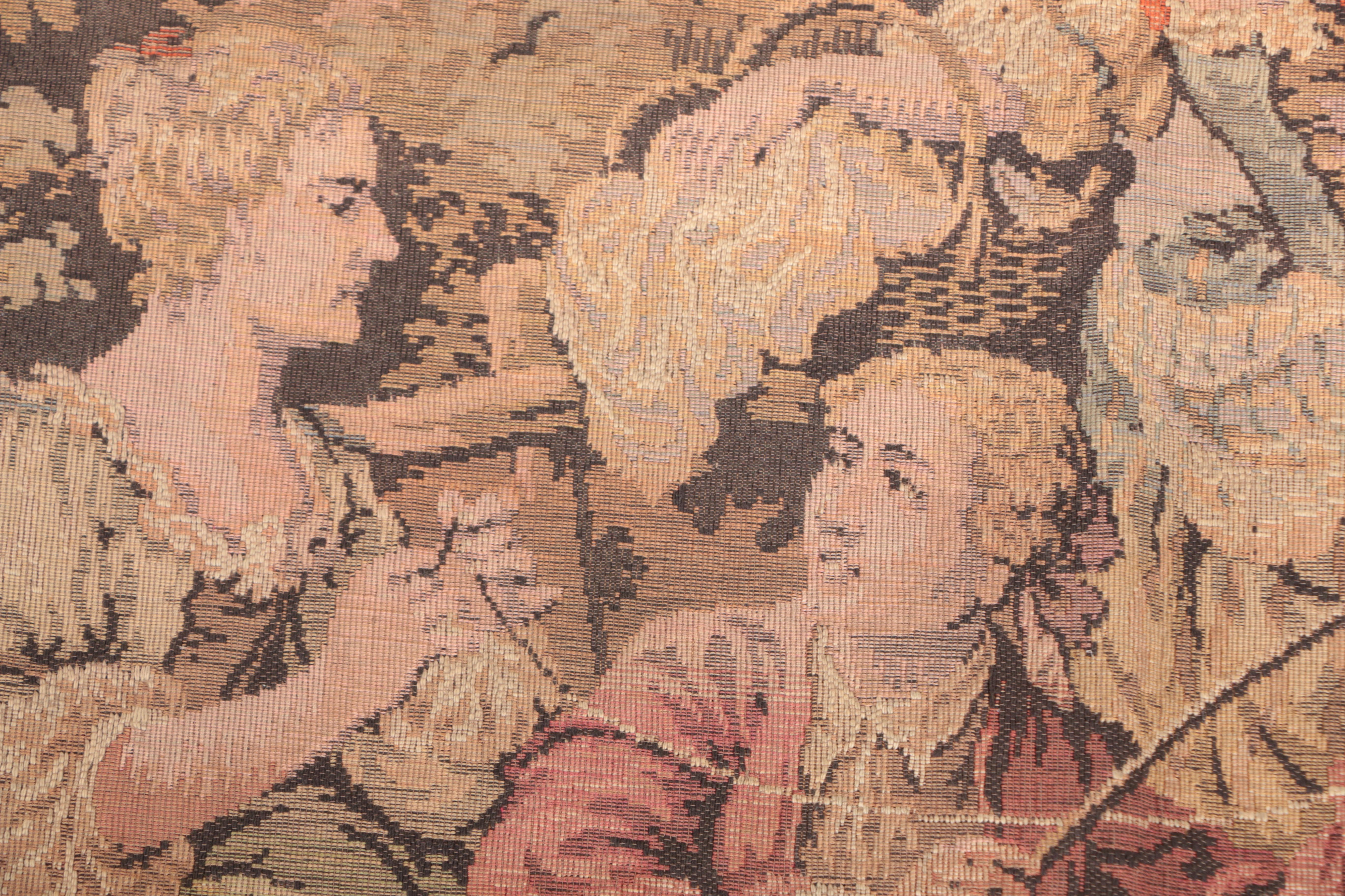 Wall Tapestry of a Rococo Fishing Scene