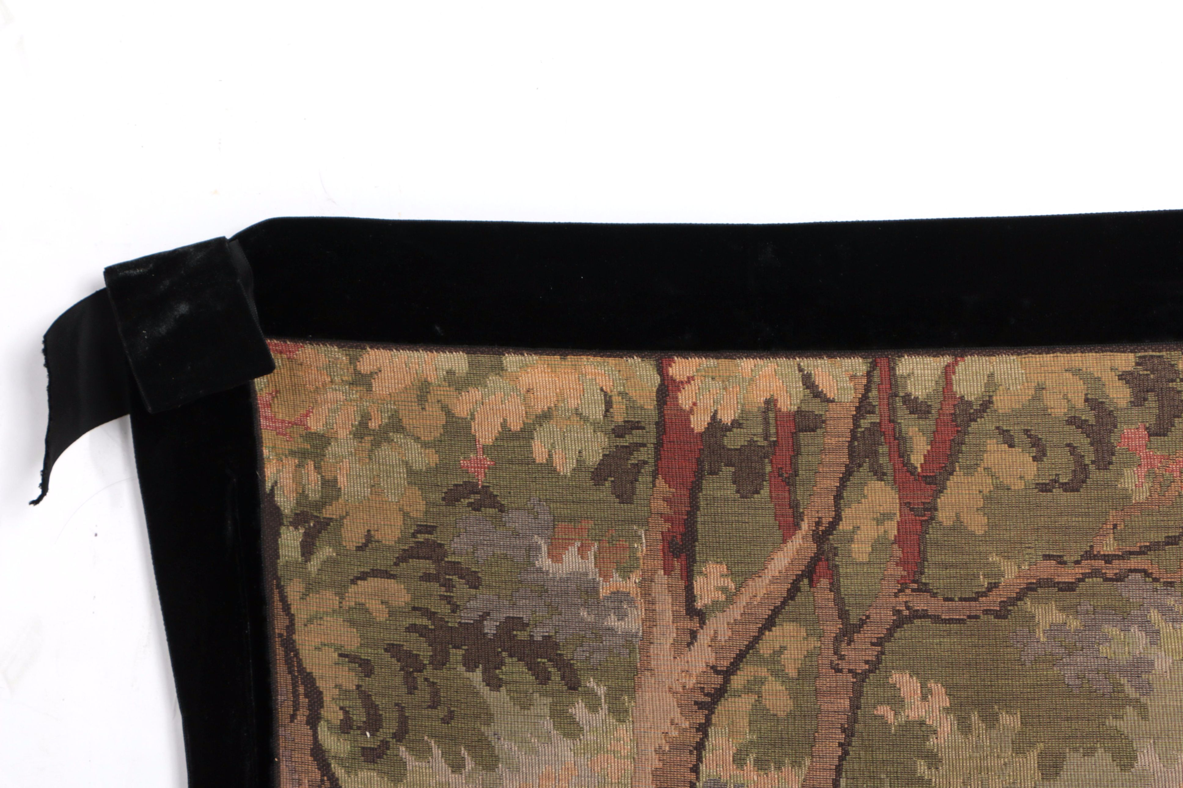 Wall Tapestry of a Rococo Fishing Scene