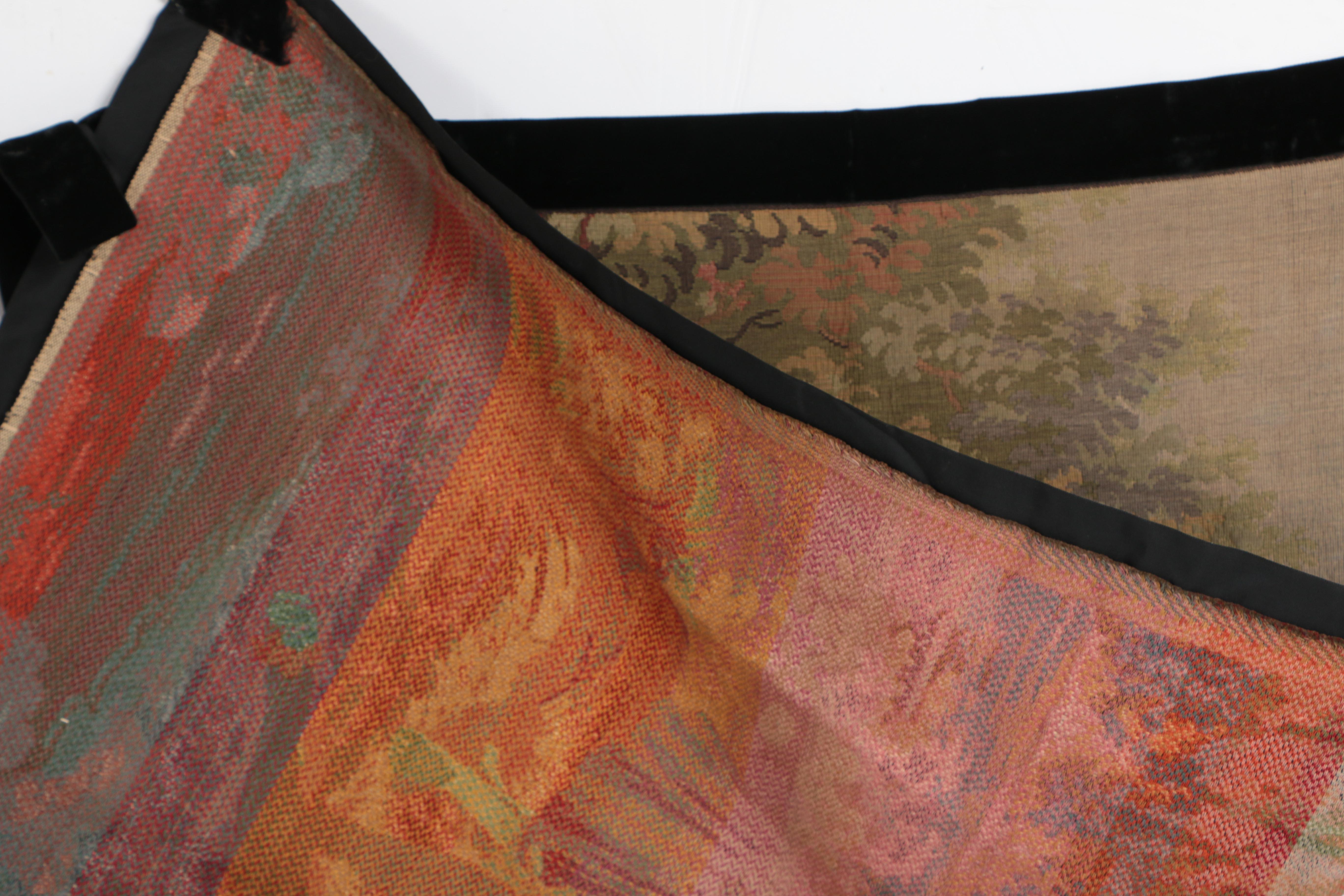 Wall Tapestry of a Rococo Fishing Scene