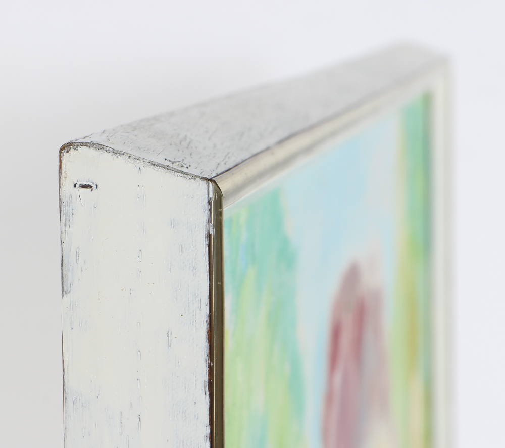 1977 Sweetser-Reed Oil Painting on Canvas "Keukenholf Gardens"