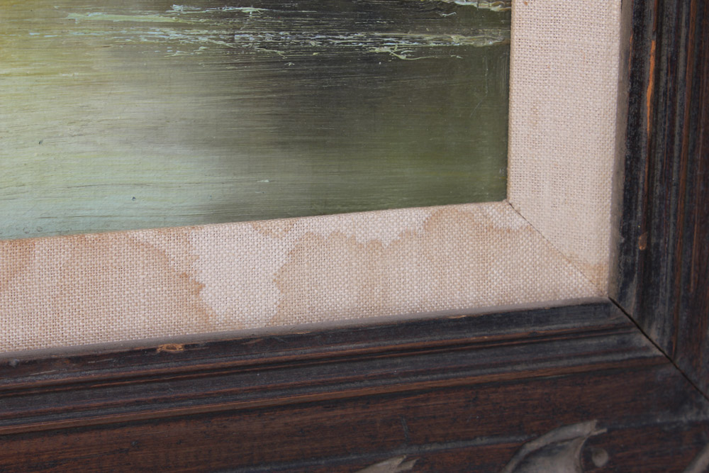 Schiller Oil Painting on Canvas Rural Landscape