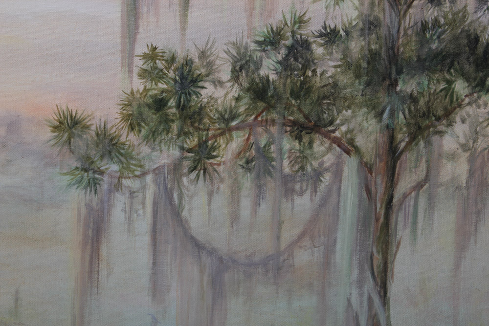 Susan Penington Oil Painting on Canvas "Morning Mist"