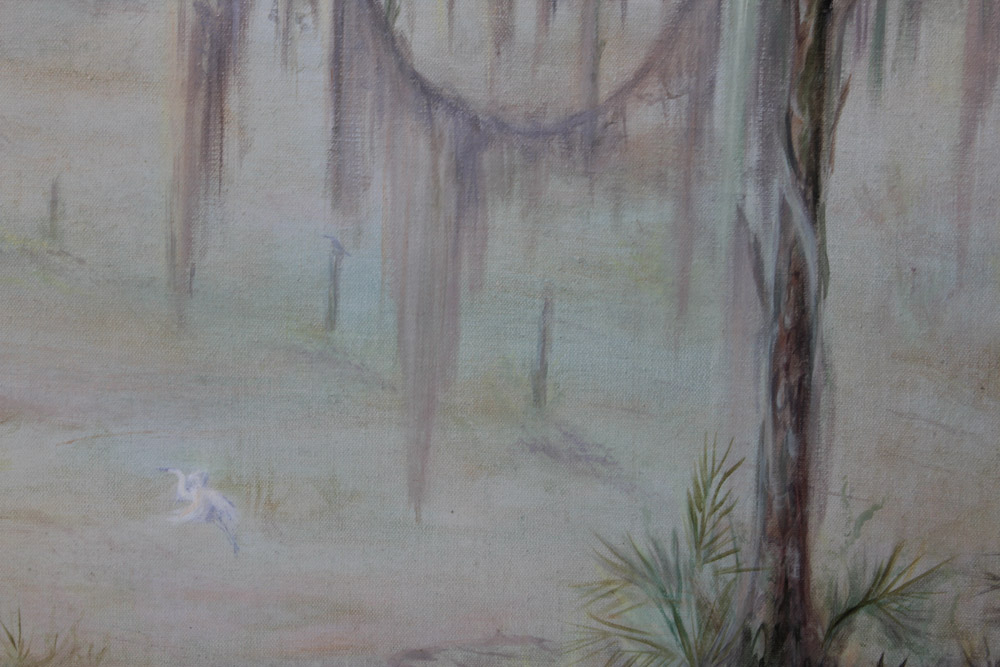 Susan Penington Oil Painting on Canvas "Morning Mist"
