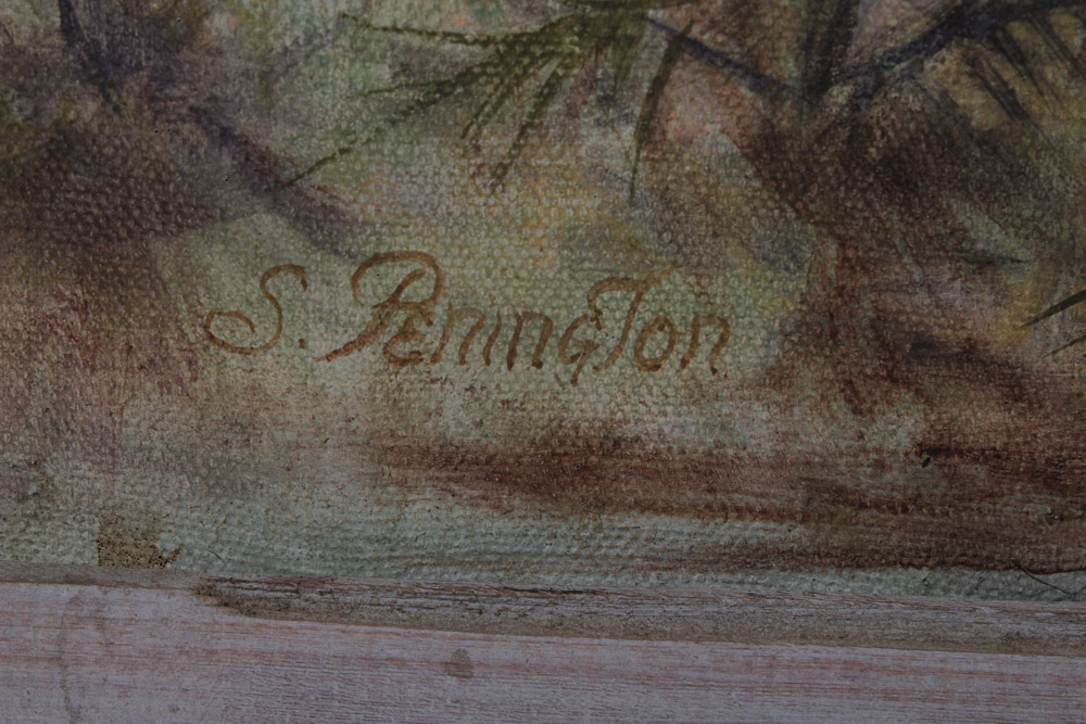 Susan Penington Oil Painting on Canvas "Morning Mist"