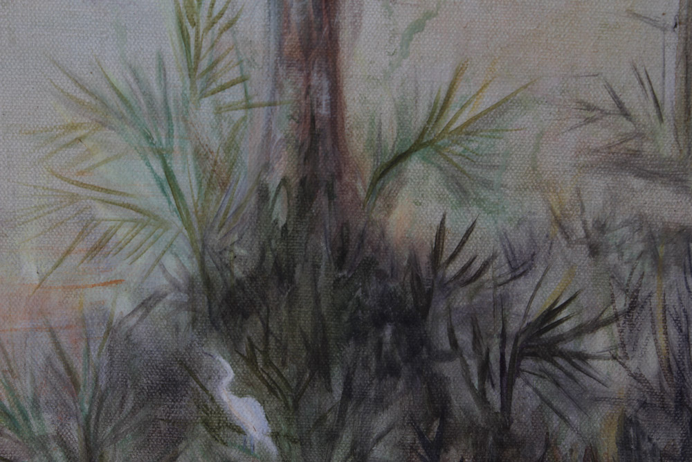 Susan Penington Oil Painting on Canvas "Morning Mist"