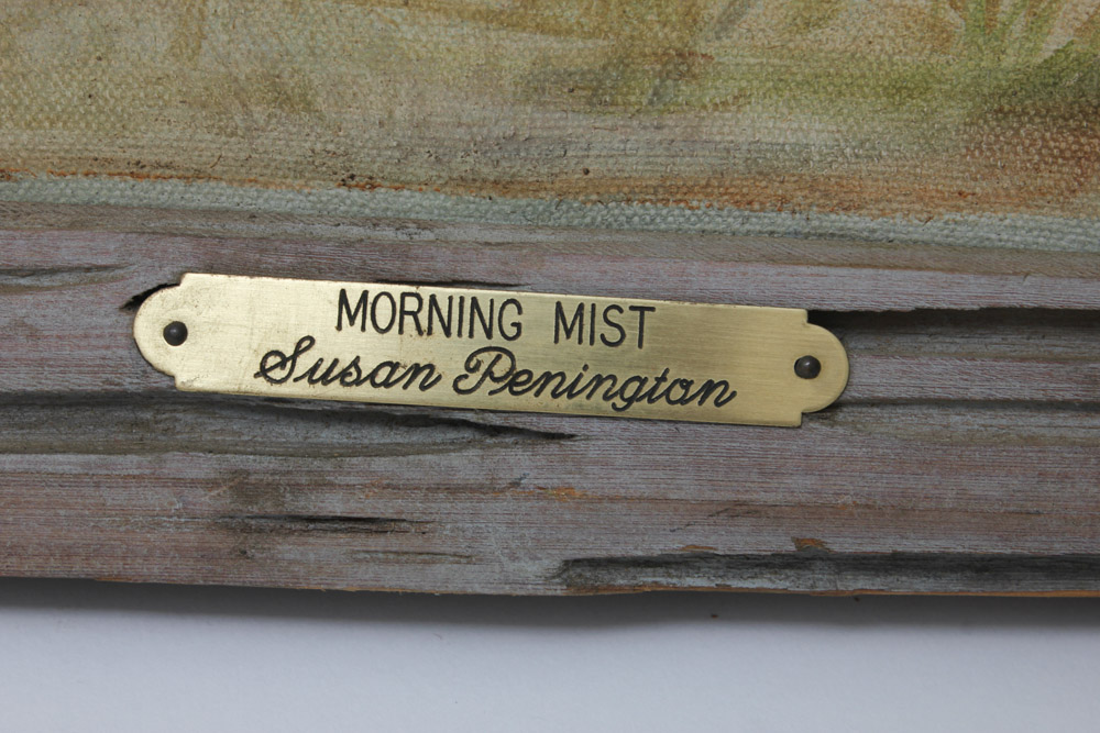 Susan Penington Oil Painting on Canvas "Morning Mist"