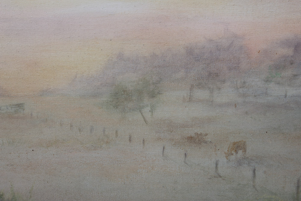 Susan Penington Oil Painting on Canvas "Morning Mist"