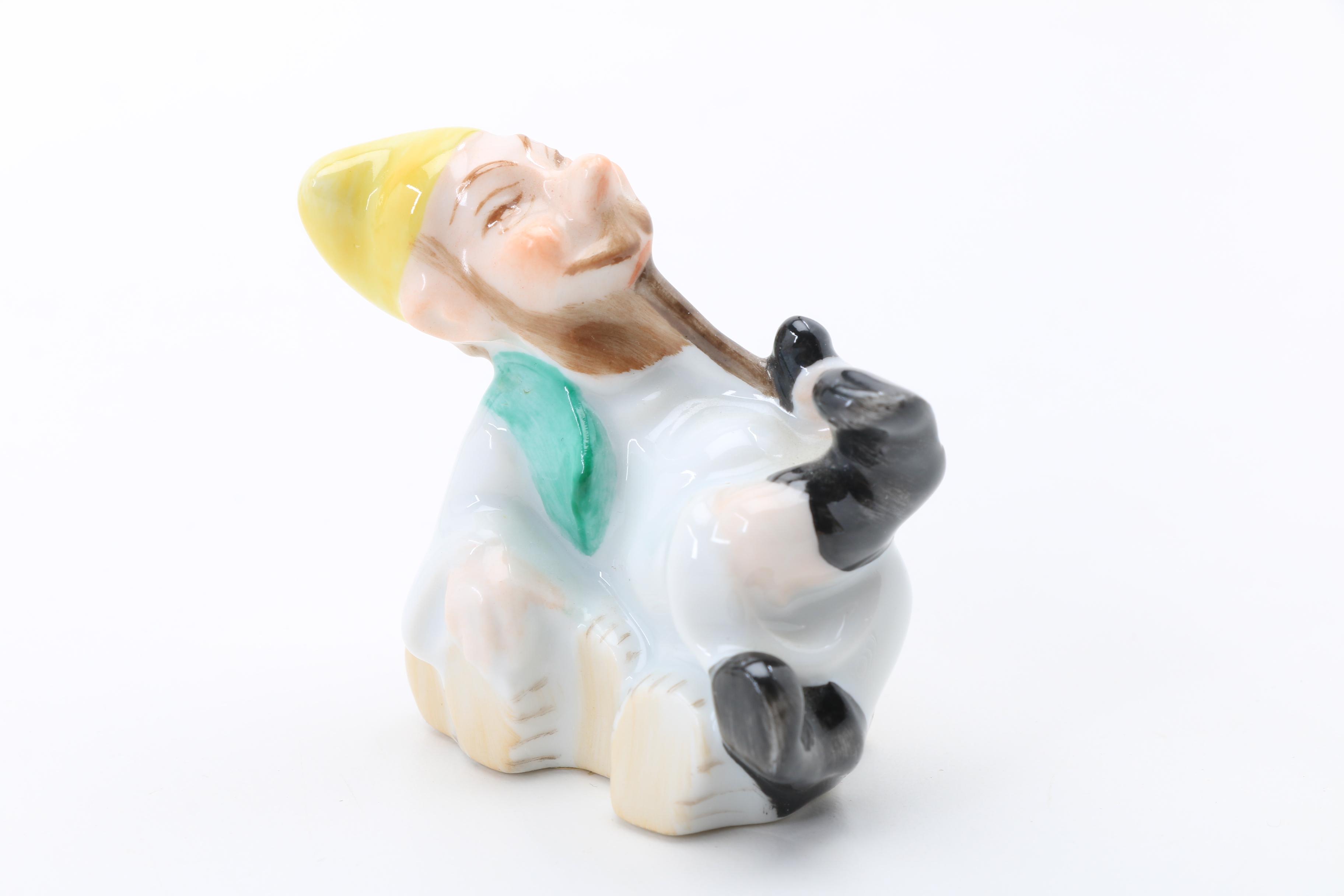 Herend Porcelain Six Dwarfs