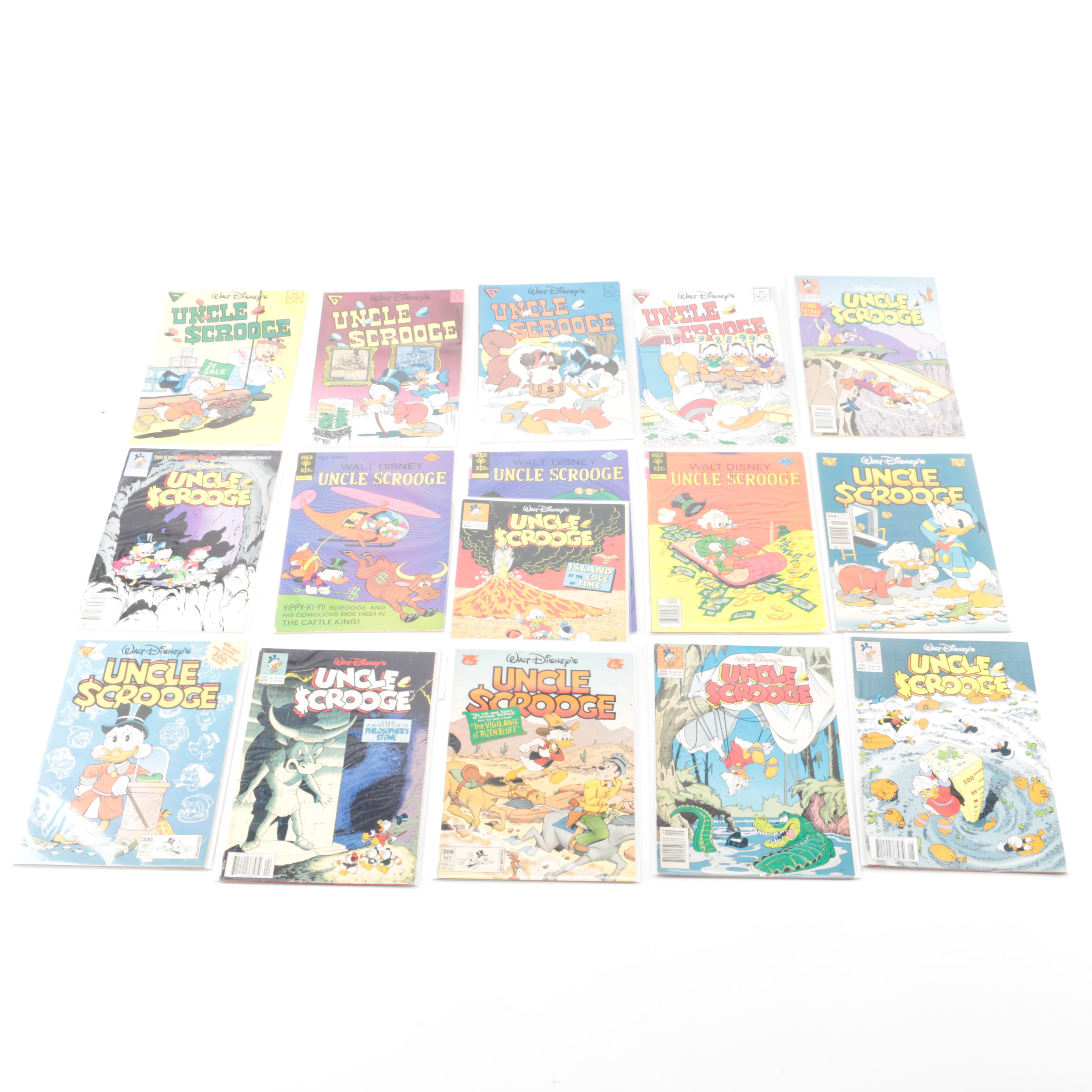 "Uncle Scrooge" Comics Including Don Rosa "Return to Xanadu" and "The Vigilante of Pizen Bluff"