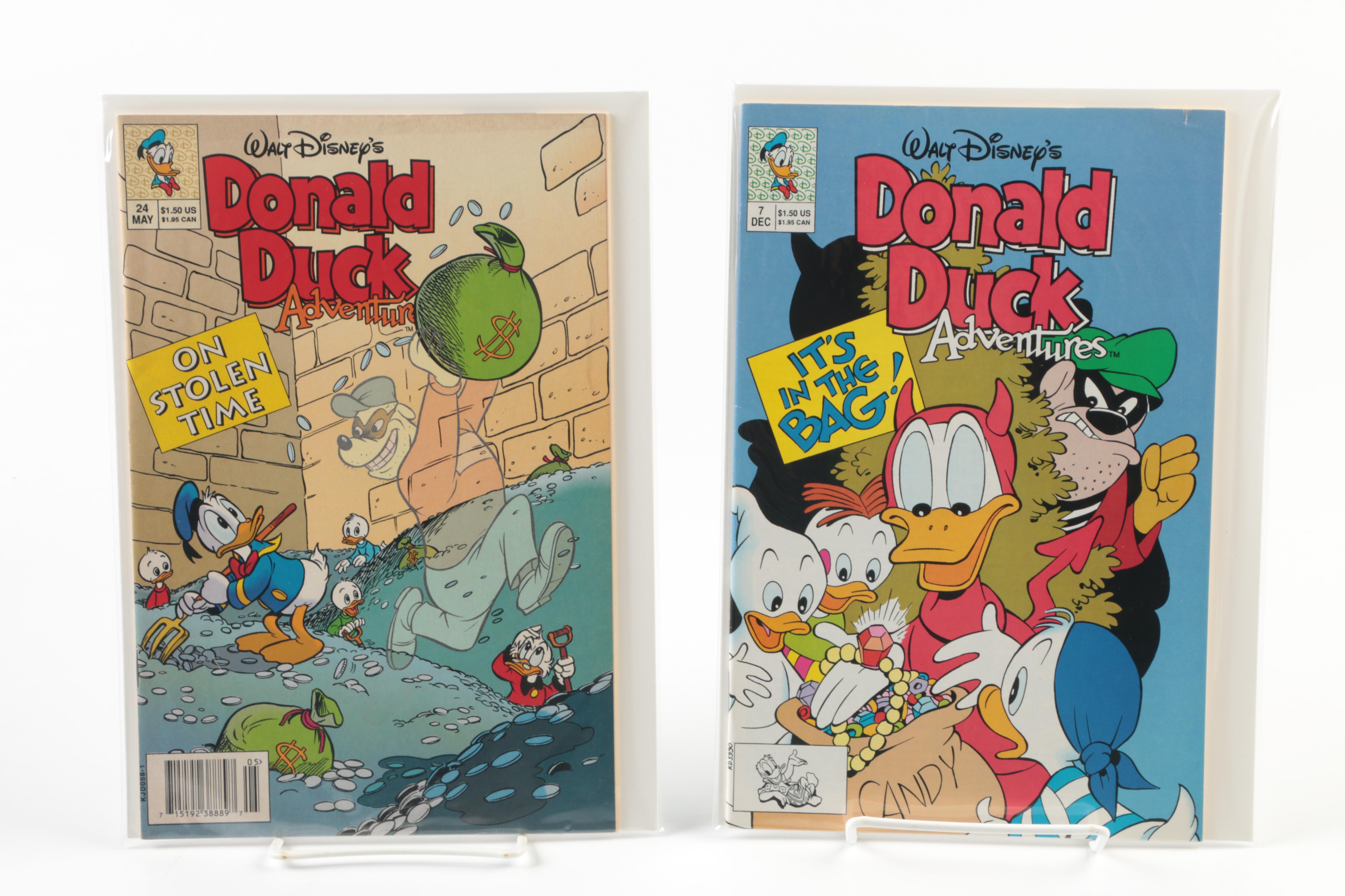 1980s–1990s "Donald Duck Adventures" Comics