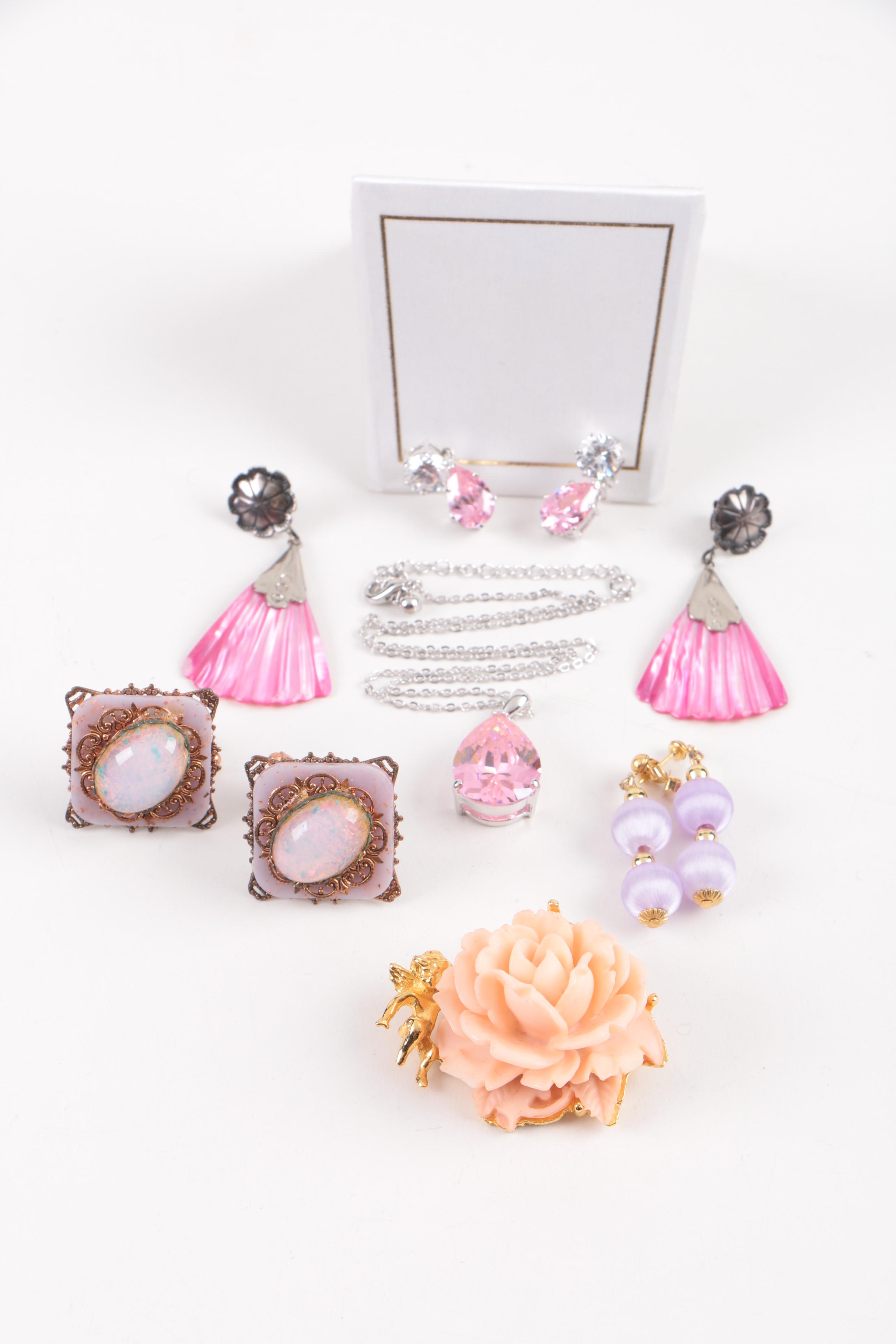 Assorted Costume Jewelry Including Beaded Necklaces