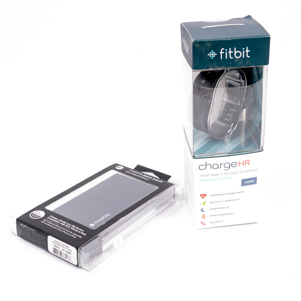 Fitbit and Mophie Battery