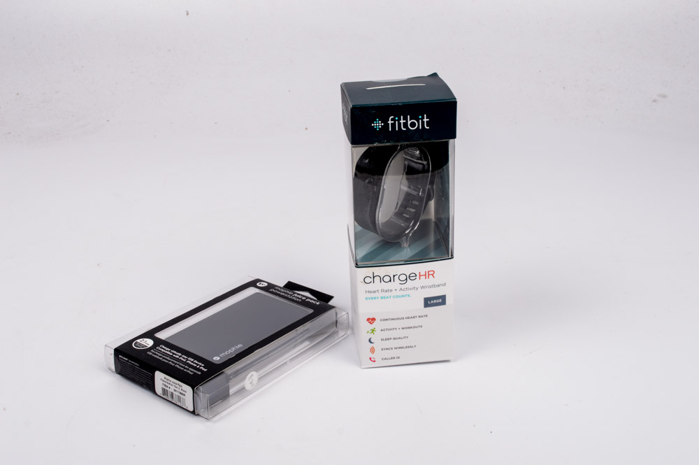 Fitbit and Mophie Battery