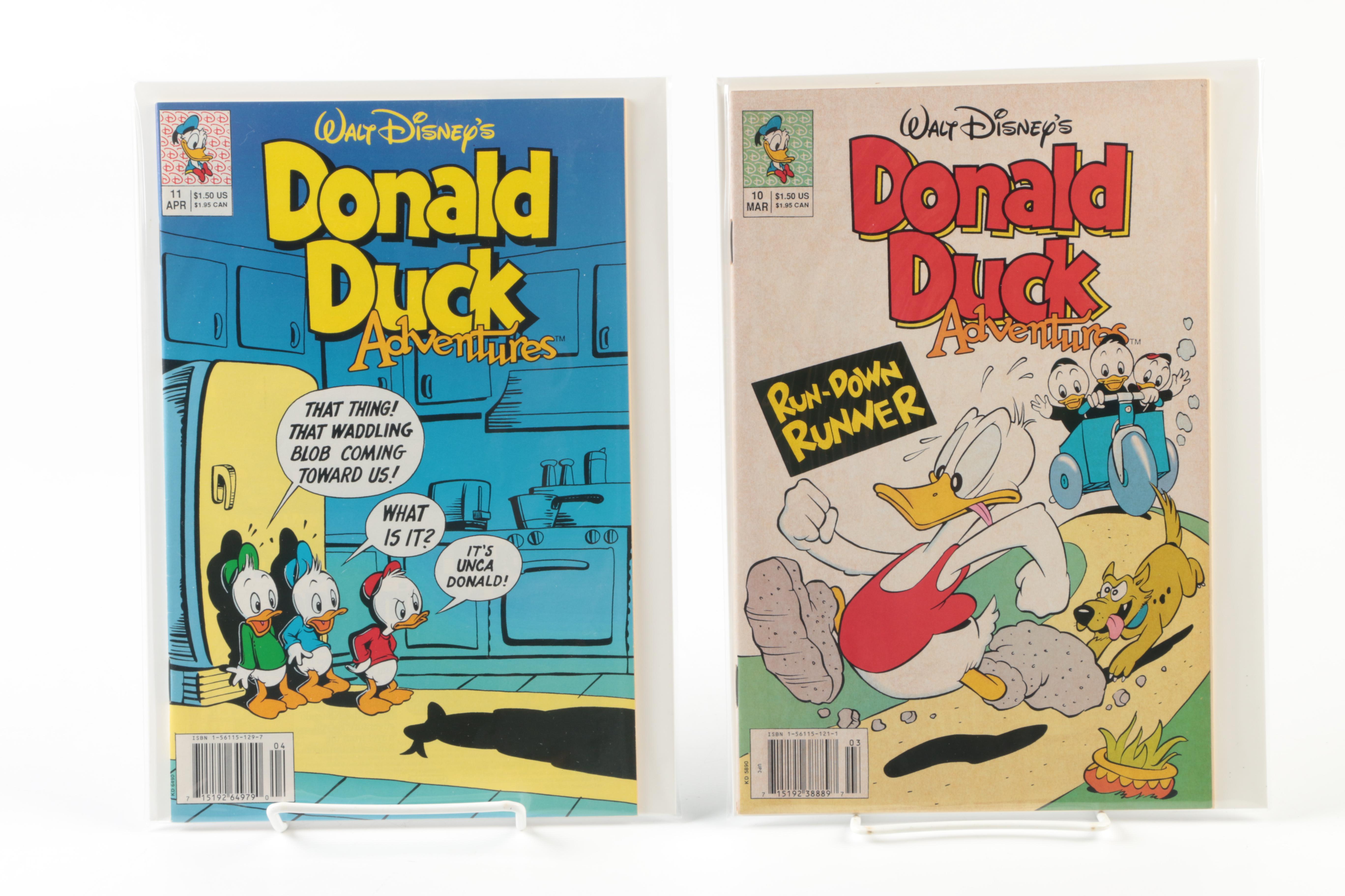 1990s "Walt Disney's Donald Duck Adventures" Comics