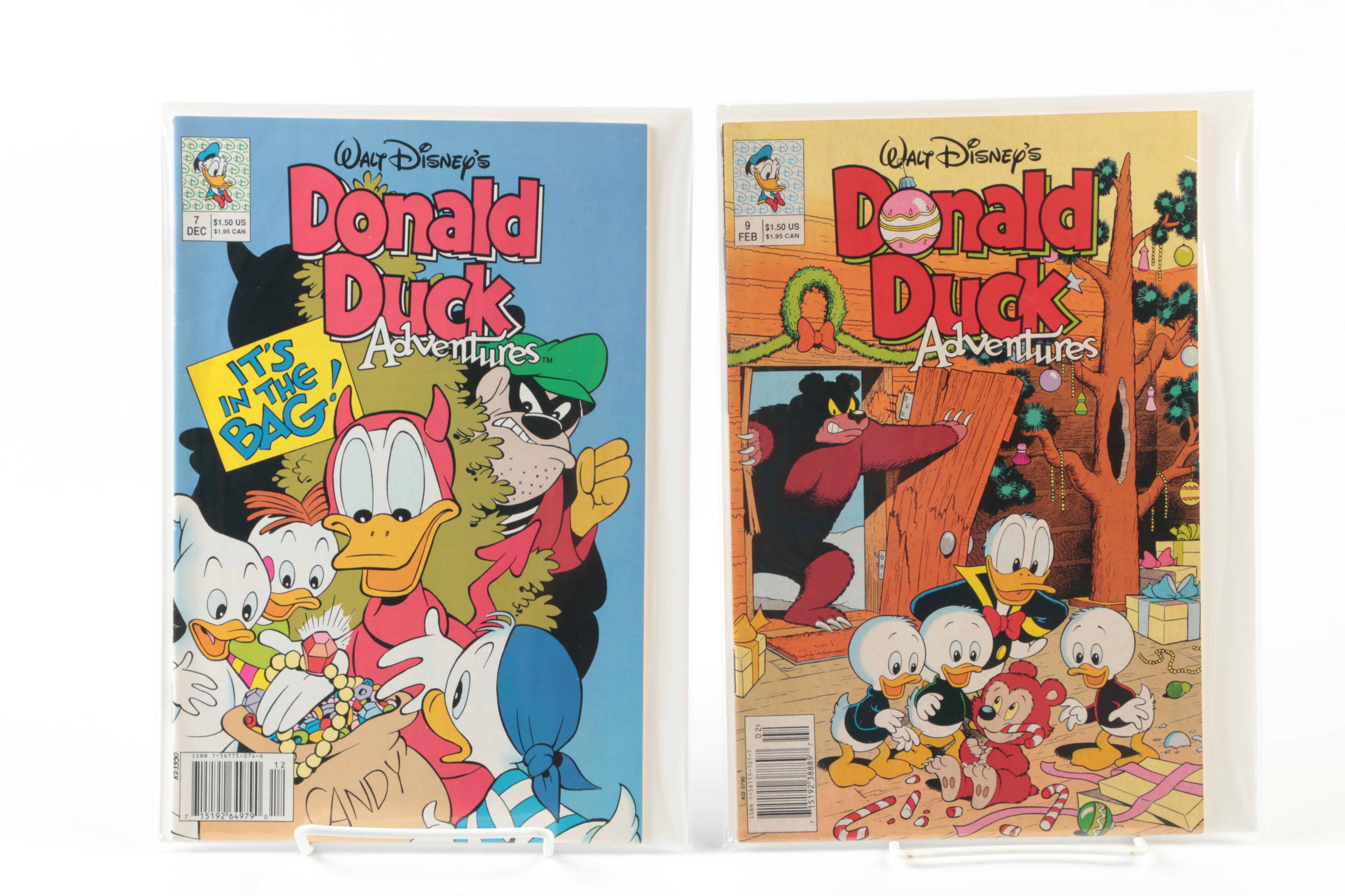 1990s "Walt Disney's Donald Duck Adventures" Comics