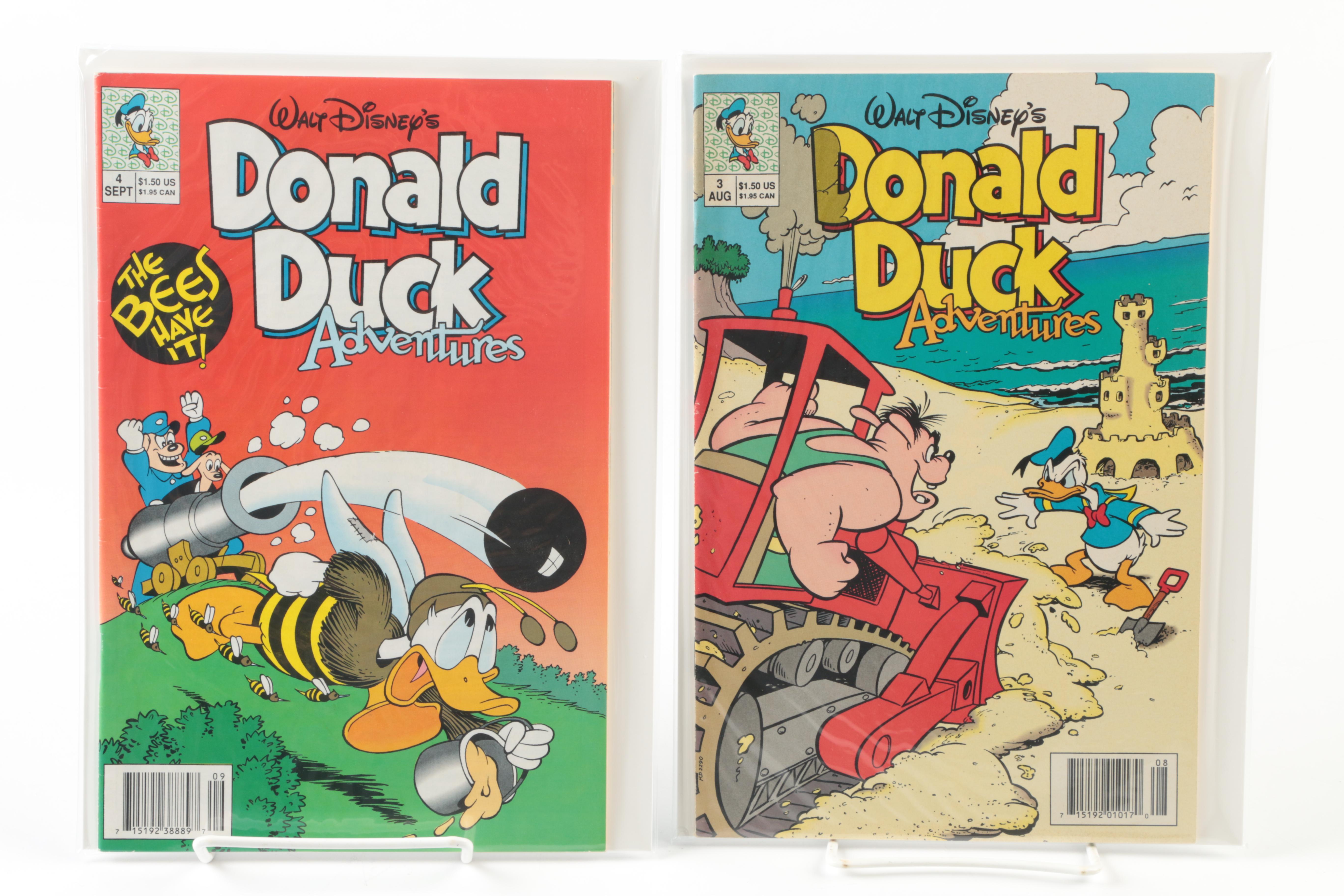 1990s "Walt Disney's Donald Duck Adventures" Comics